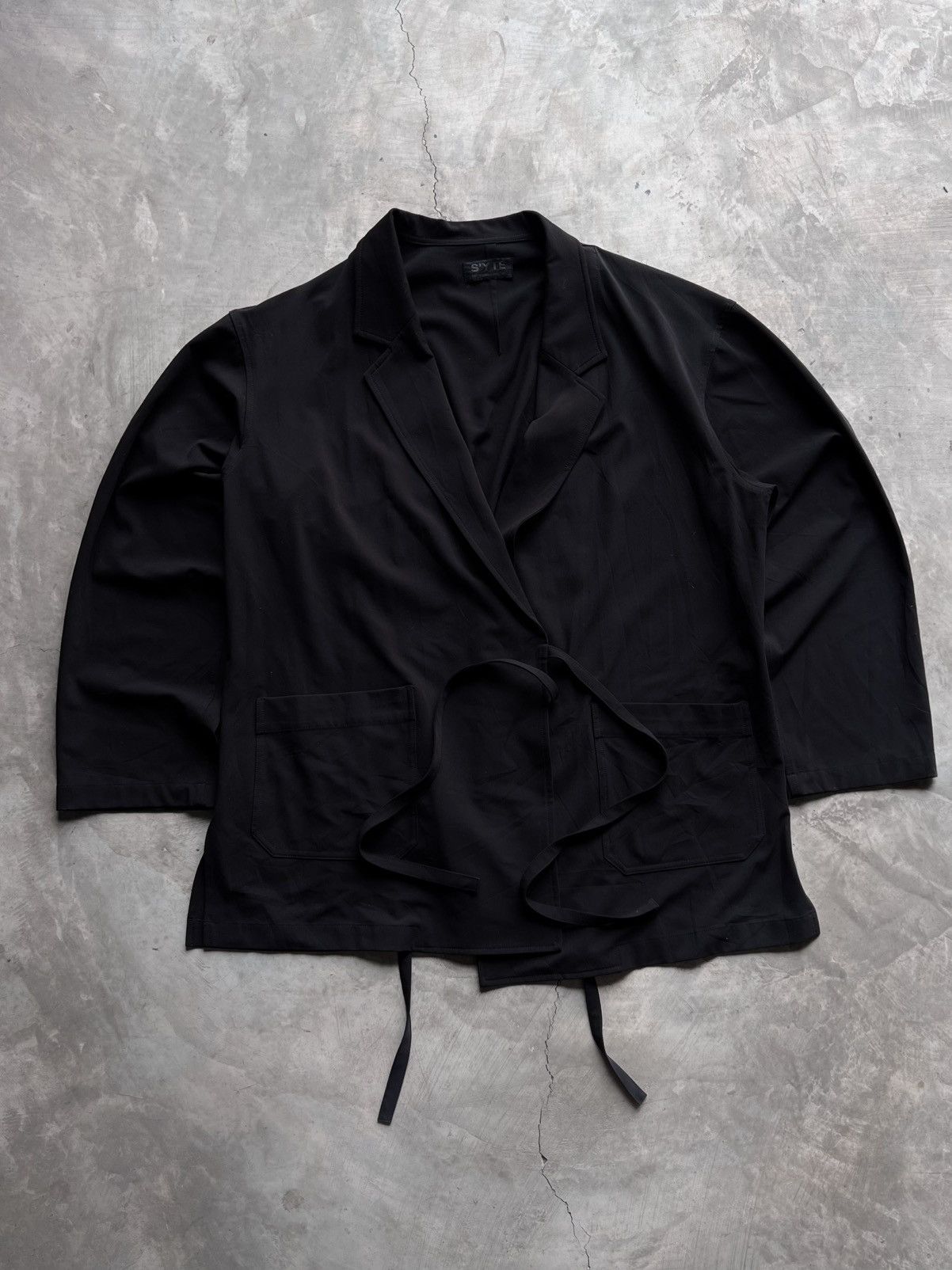 Yohji Yamamoto Rare S’YTE Yohji Yamamoto Haori Overcoat Size US L / EU 52-54 / 3 - 2 Thumbnail