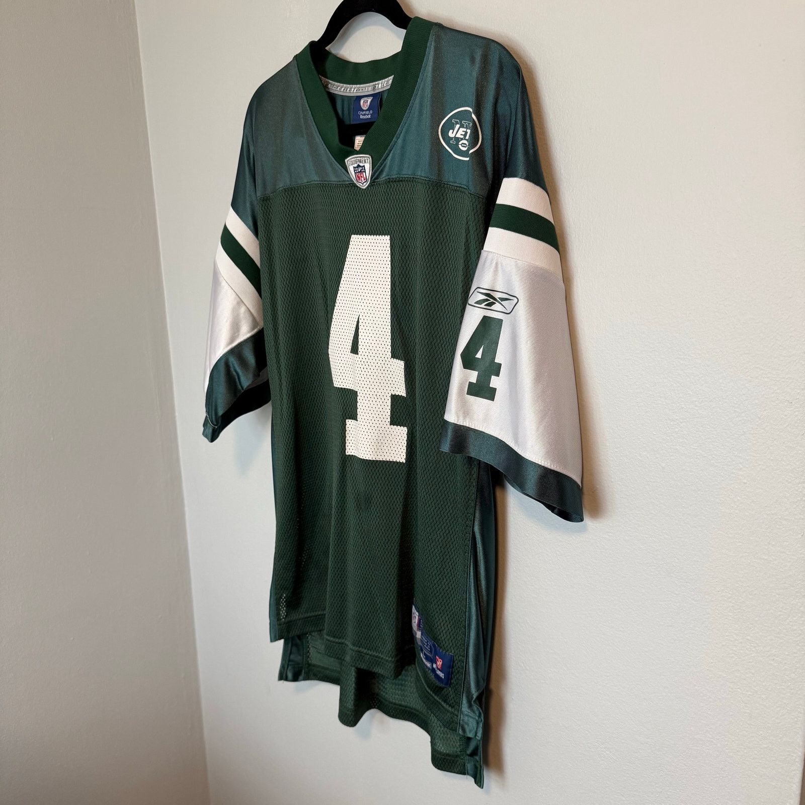 Reebok Brett Favre New York Jets Vintage Reebok NFL Jersey Size L Size US L / EU 52-54 / 3 - 6 Thumbnail