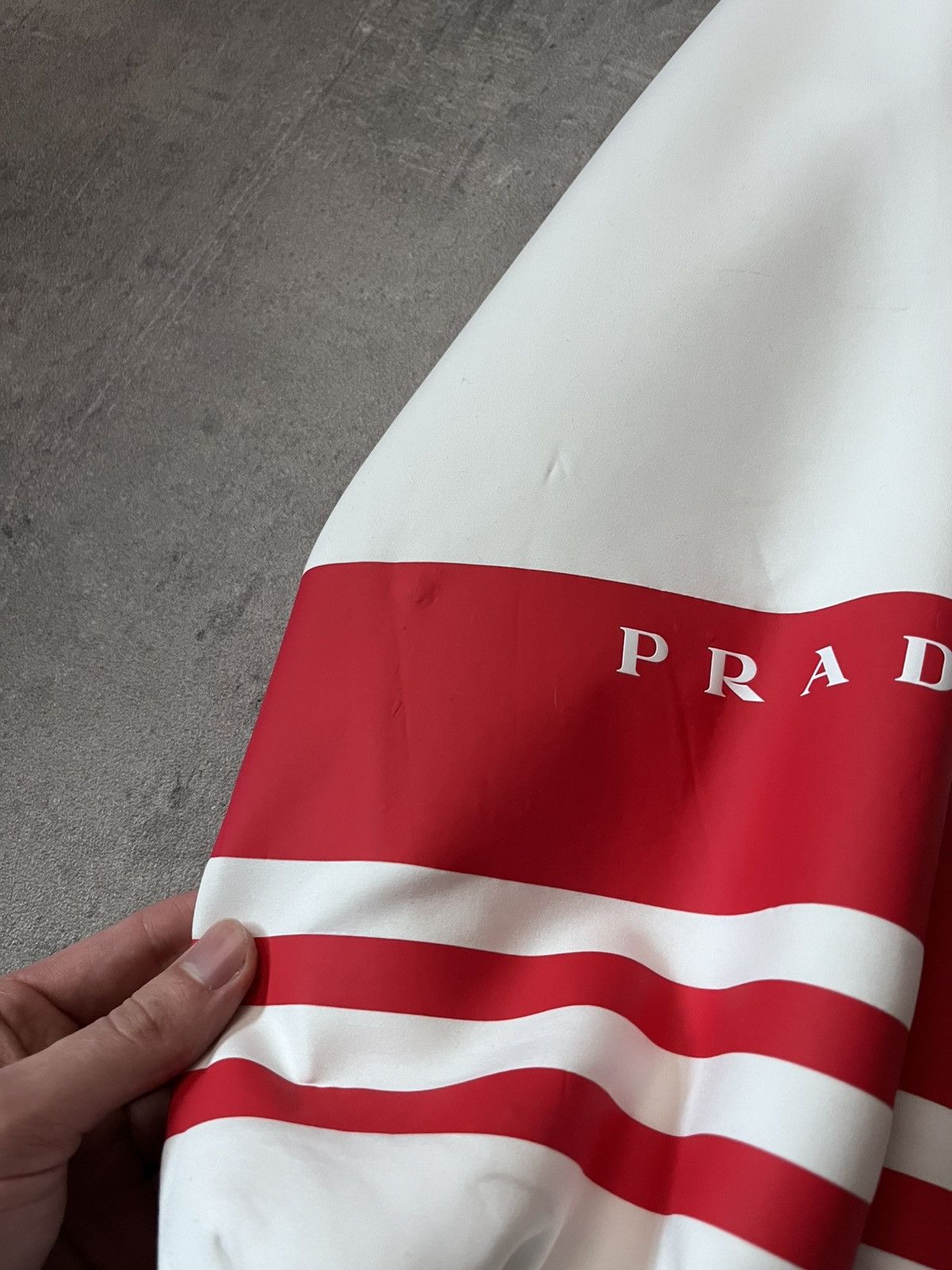 Prada Prada 2021 Ski sweatshirt white red very rare Size US M / EU 48-50 / 2 - 7 Thumbnail