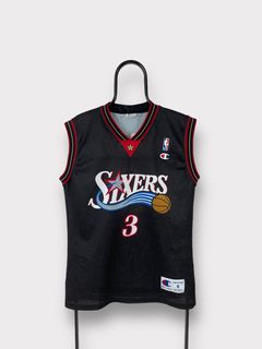 Vintage 2001 NBA Finals Kobe Bryant VS Allen Iverson T-Shirt Size XLarge  New DS