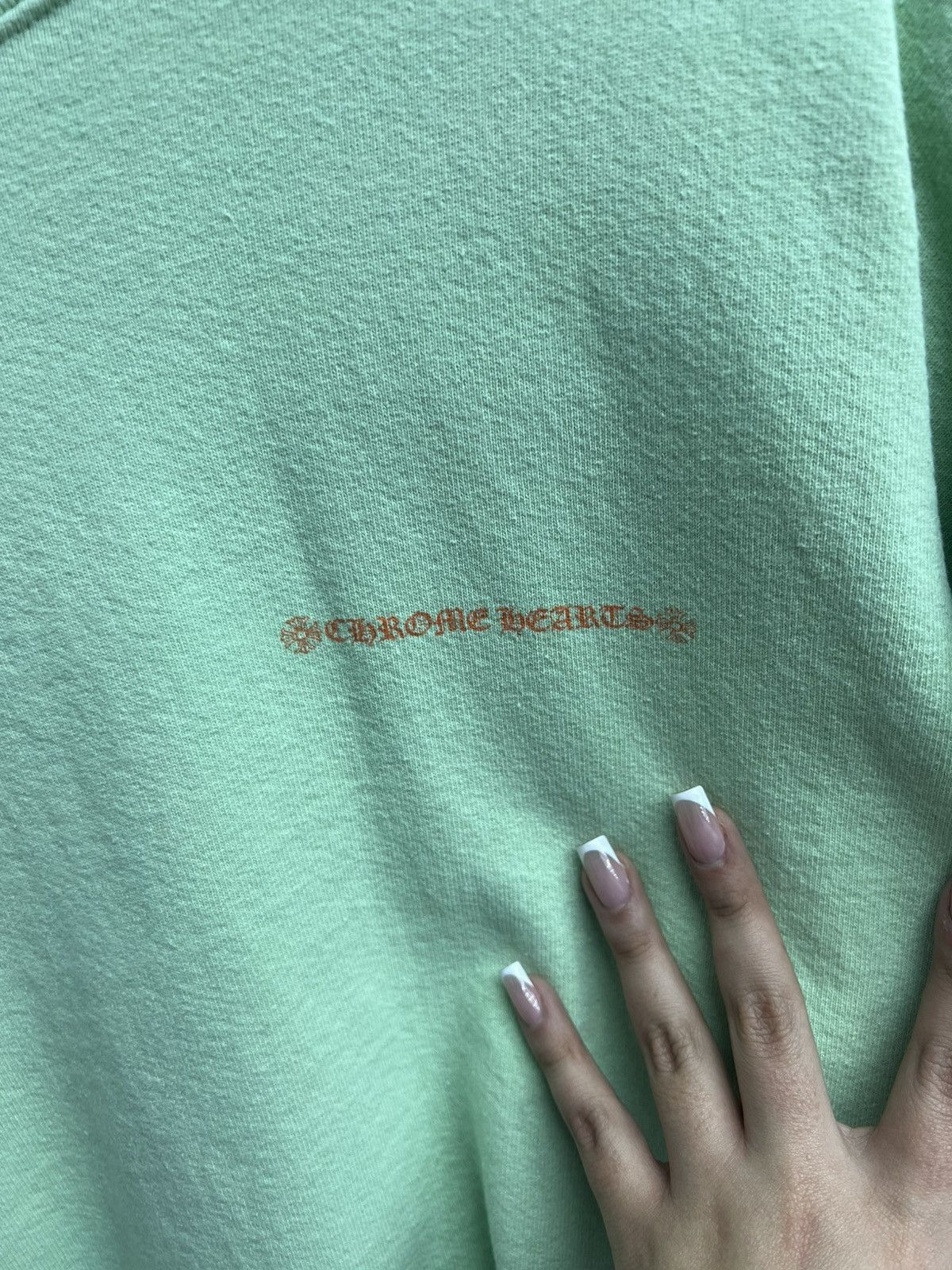 Chrome Hearts Chrome Hearts Teal Crewneck Size US XL / EU 56 / 4 - 4 Thumbnail