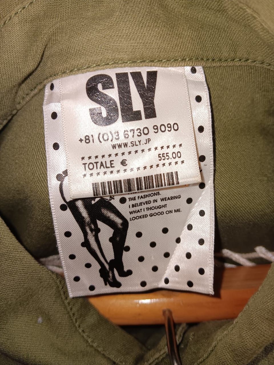 SLY SLY X BETTIE PAGE ARMY MILITARY STYLE JACKET Size US S / EU 44-46 / 1 - 4 Thumbnail