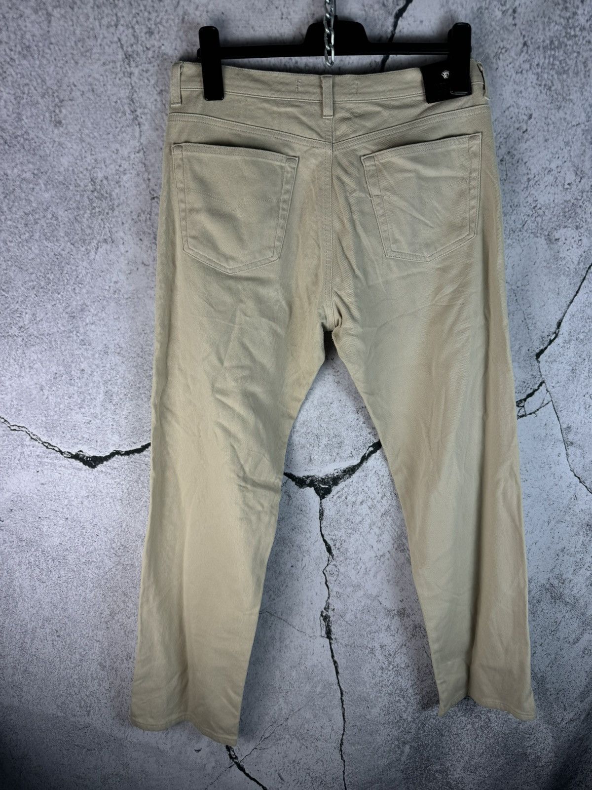Versace Jeans Couture Versace Jeans Couture Micro Corduroy Jeans Pants Beige Size US 36 / EU 52 - 2 Thumbnail