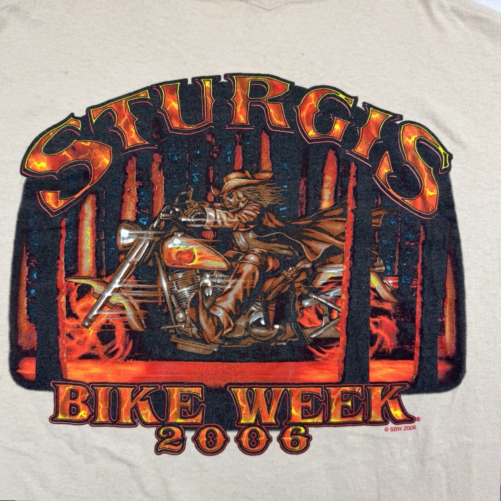 Vintage VINTAGE Sturgis T Shirt Adult Large Biker Motorcycle Y2K Bike Week 2006 American Size US L / EU 52-54 / 3 - 2 Thumbnail