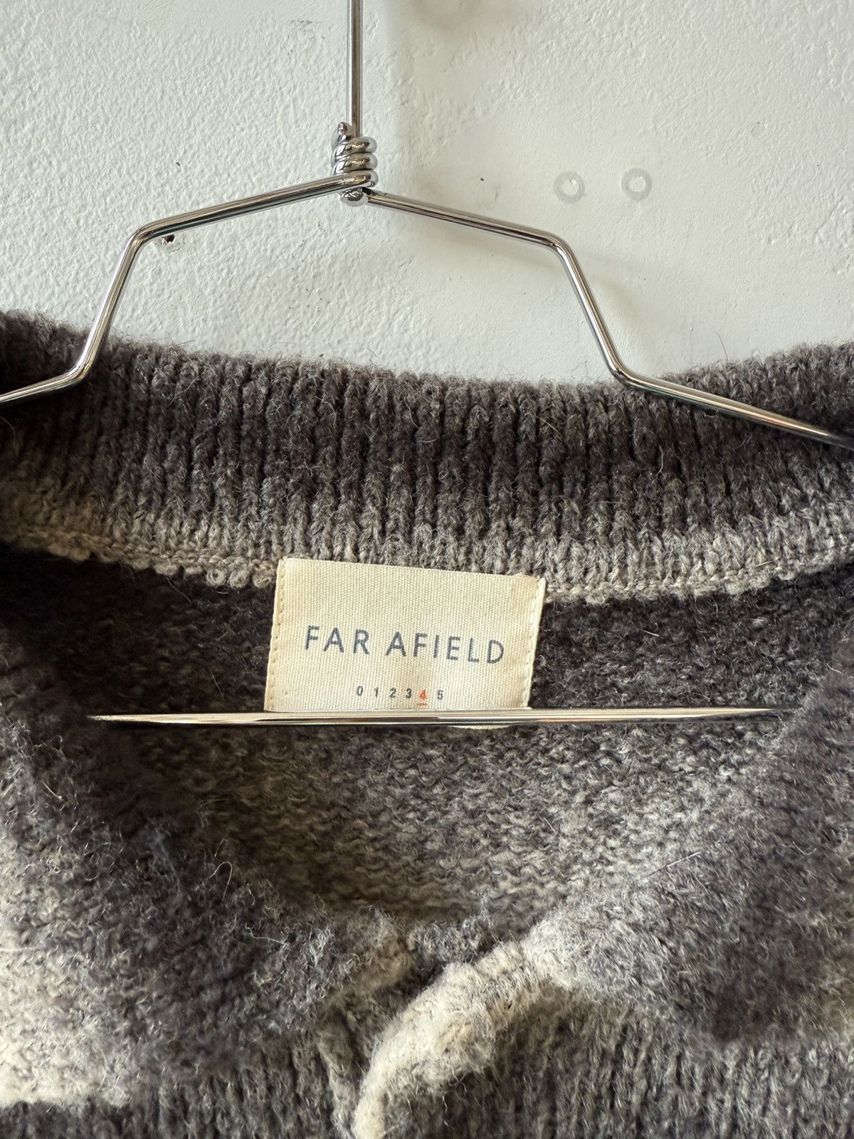 Far Afield Far Afield UK Ombre Wool Mix Knit Polo Sweater Size US XL / EU 56 / 4 - 2 Thumbnail