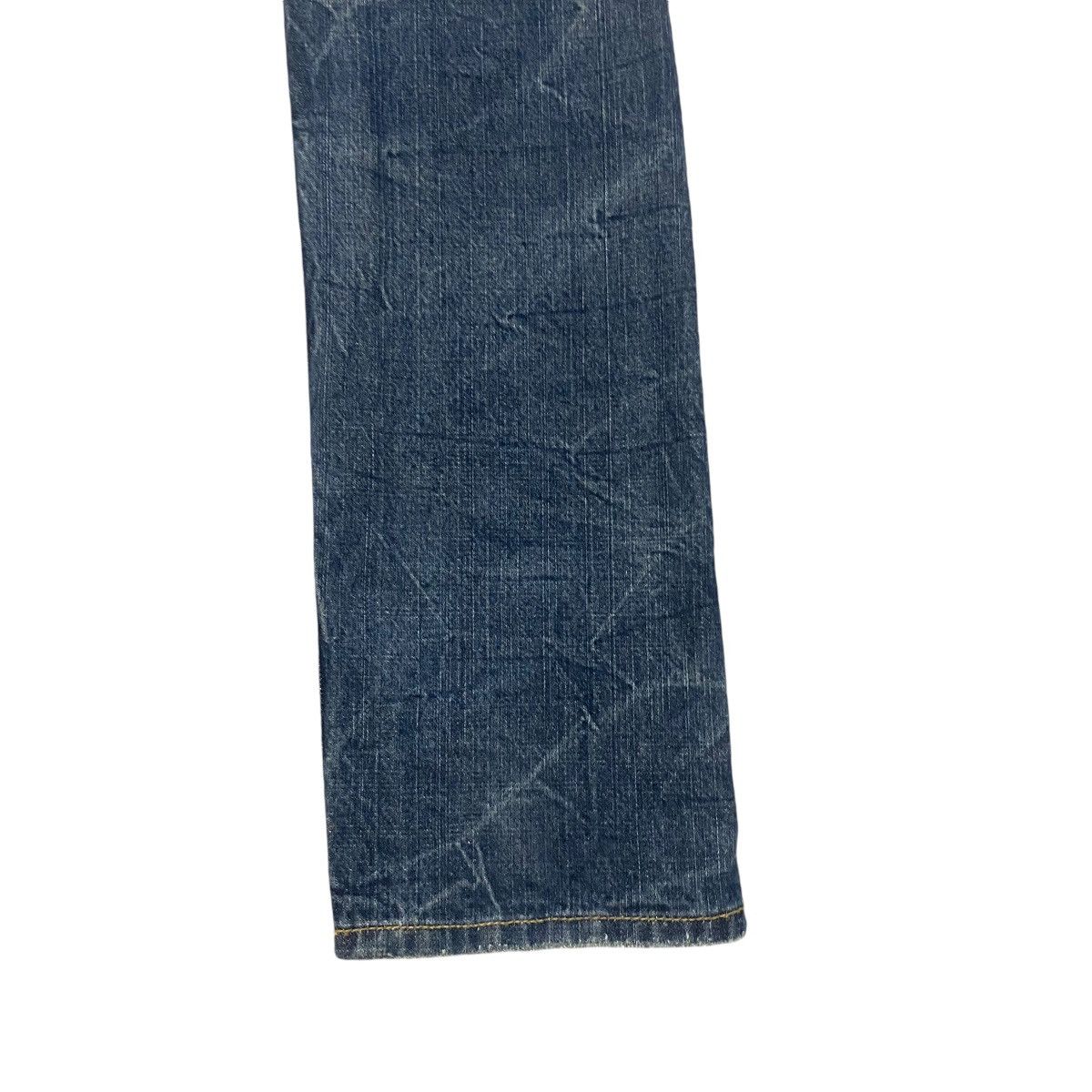 Le Grande Bleu (L.G.B.) Gennaro Denim Studded Distressed Skinny Jeans Size US 30 / EU 46 - 16 Thumbnail