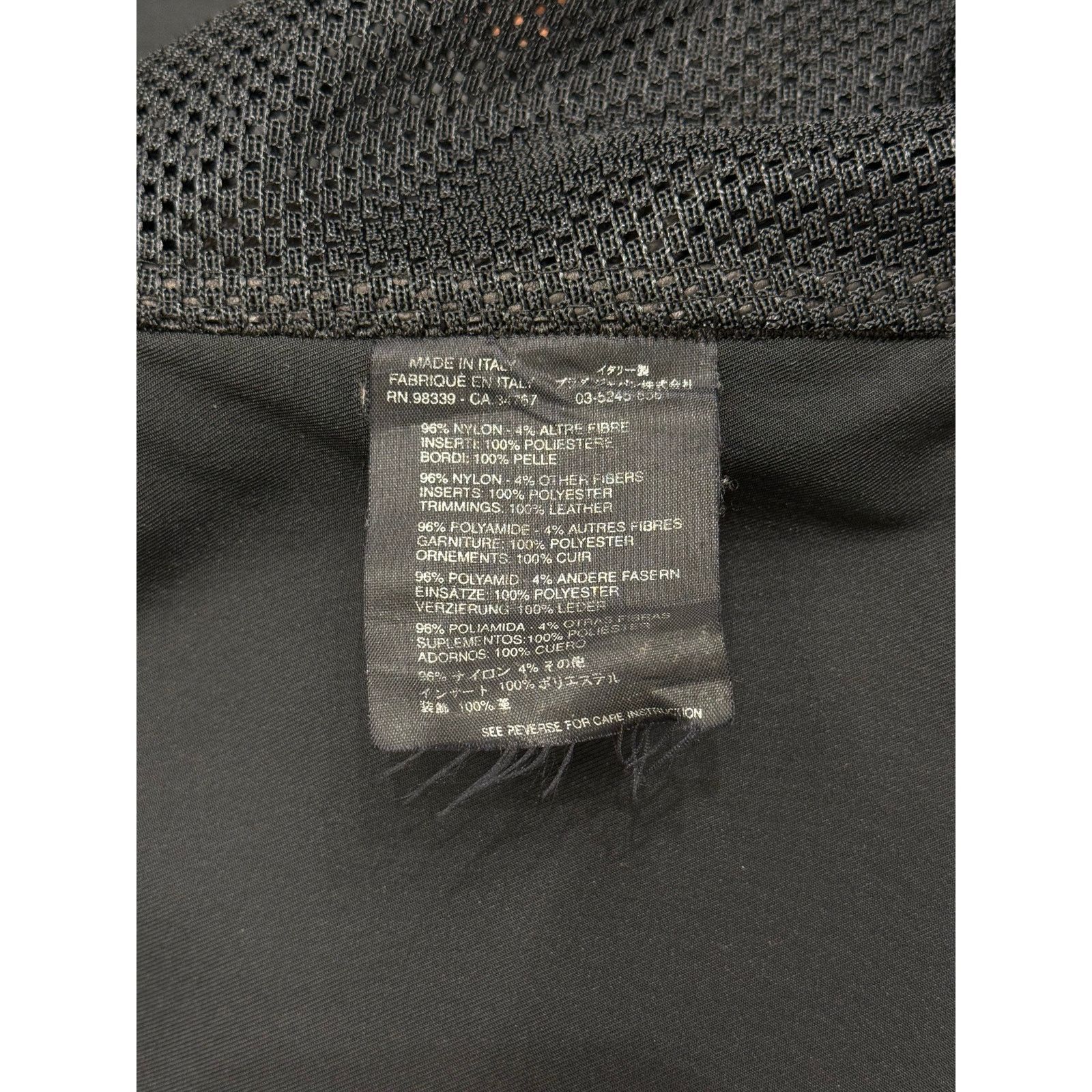 Prada 2000s Prada hybrid nylon jacket with leather trim Size M / US 6-8 / IT 42-44 - 10 Thumbnail