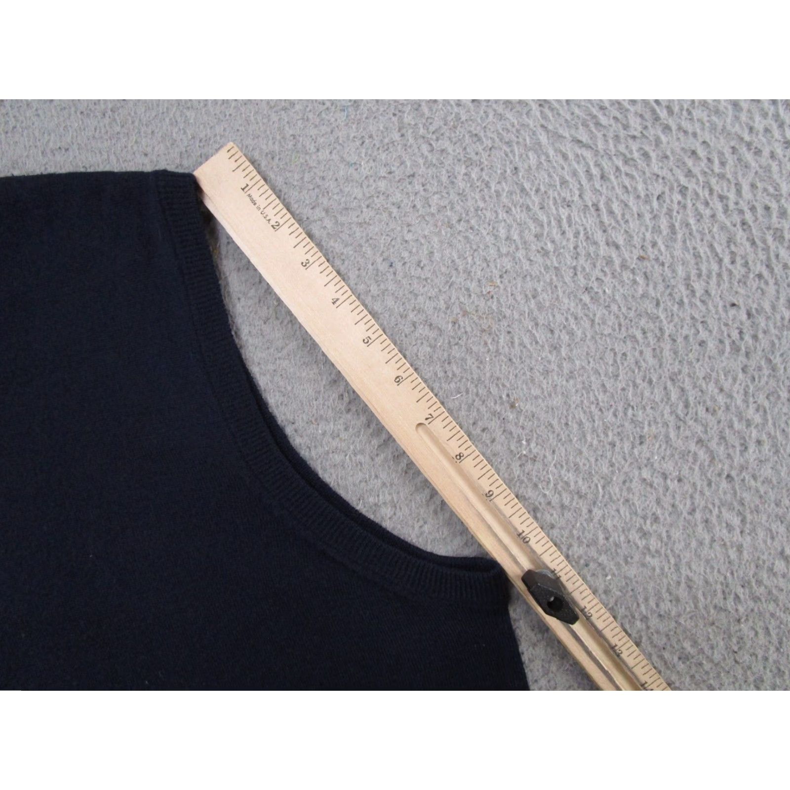 Peter Millar Peter Millar Vest 1/4 Zip Wool Blue Men’s XL Vest Size US XL / EU 56 / 4 - 7 Thumbnail