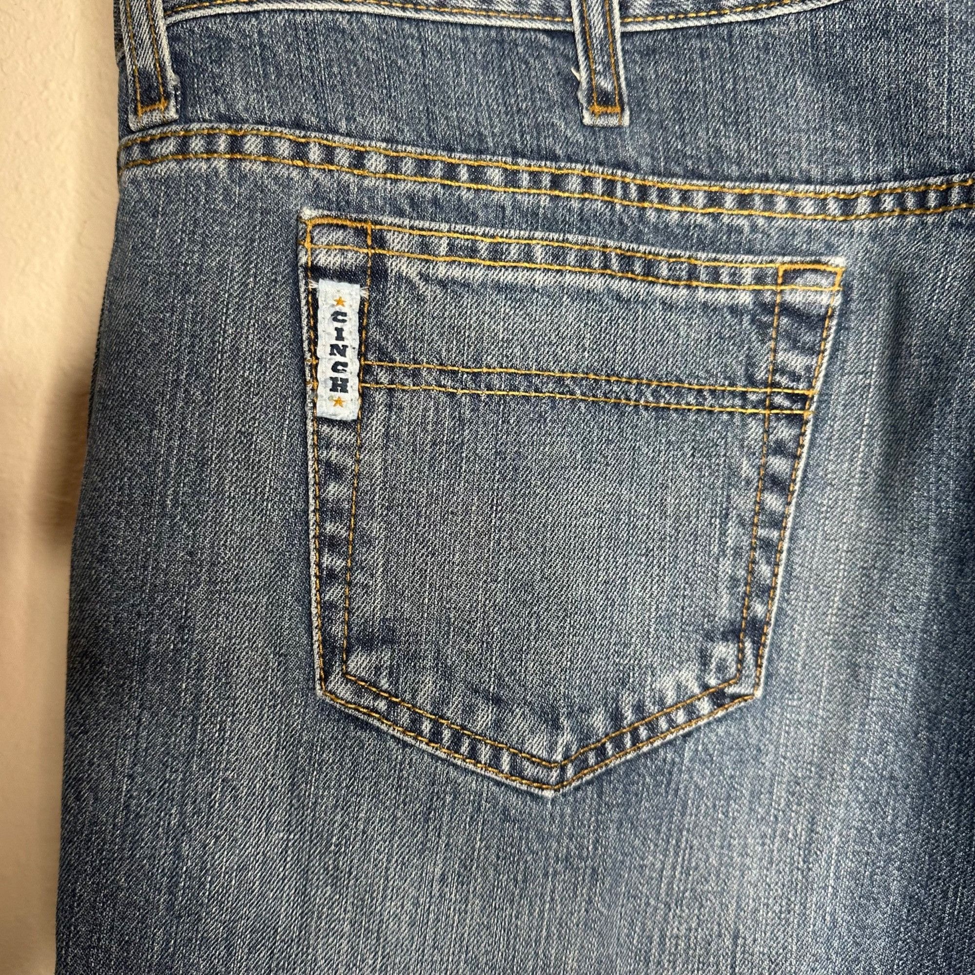 CINCH Cinch Men's White Label Relaxed Fit Jeans Sz 44x30 Size US 44 / EU 60 - 6 Thumbnail