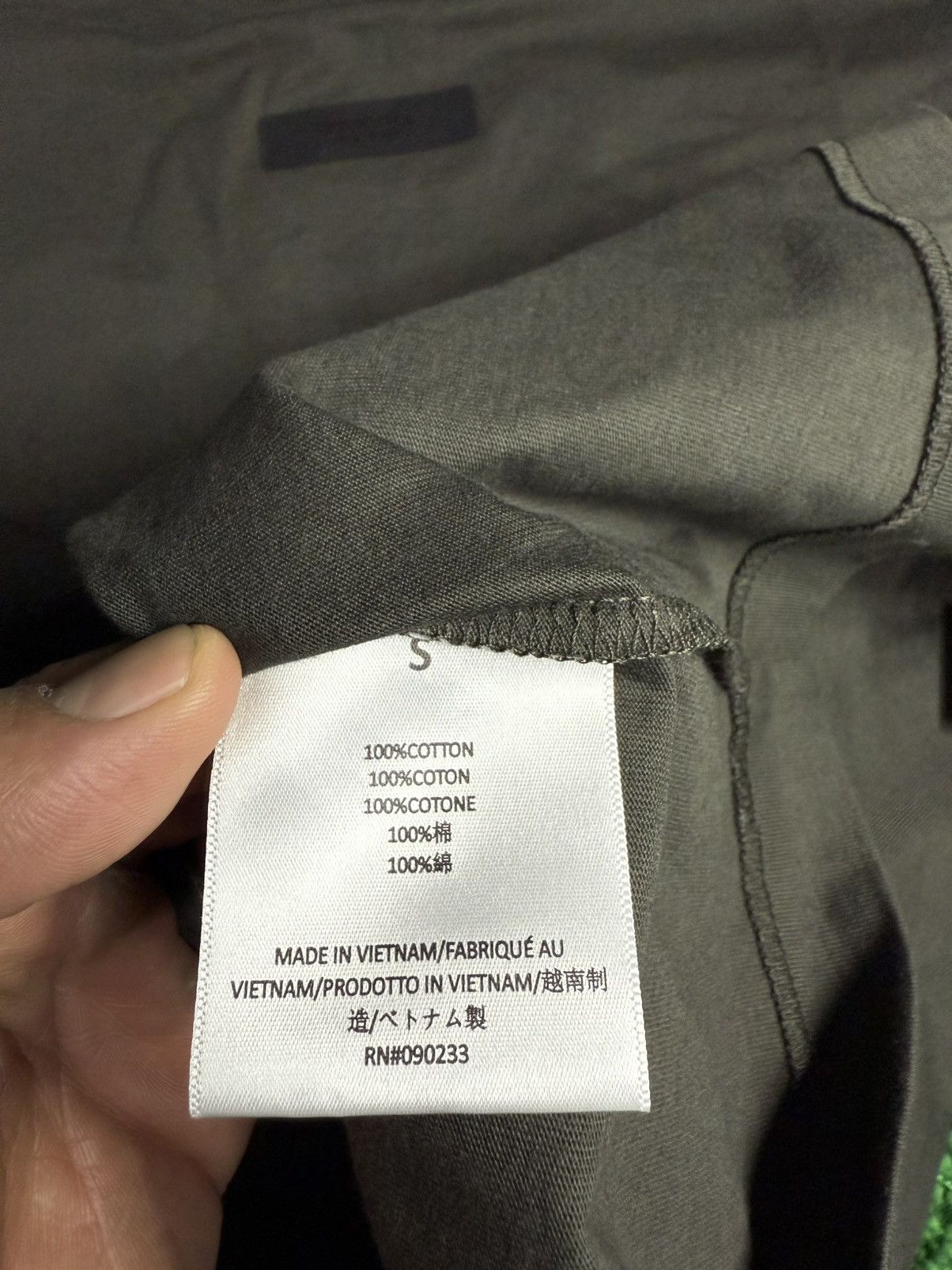 Essentials × FOG × Fear of God Fear Of God Essentials Tee Charcoal Size Small New Size US S / EU 44-46 / 1 - 3 Thumbnail