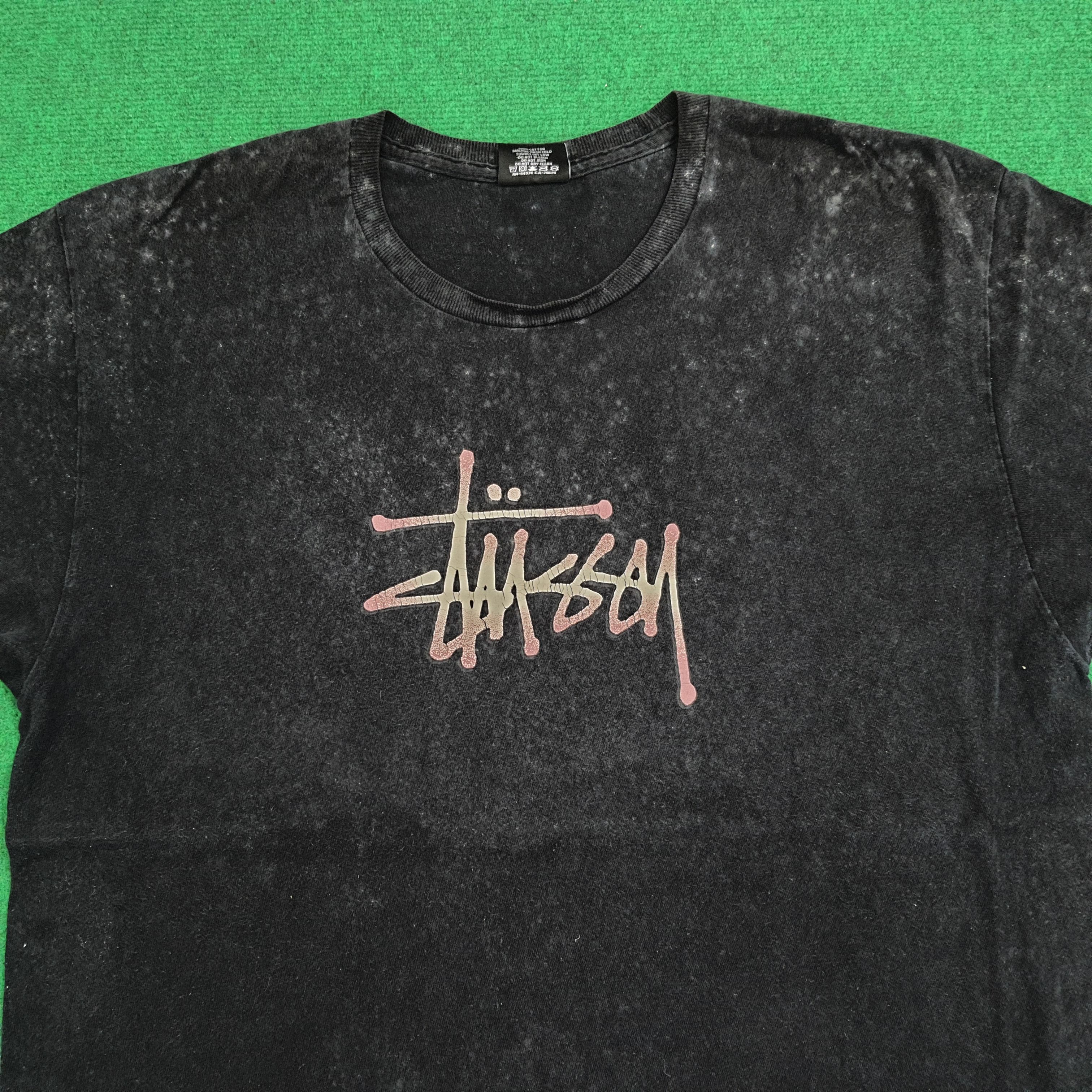 Stussy × Vintage Vintage Stussy Streetwear Tshirt Size US L / EU 52-54 / 3 - 2 Thumbnail