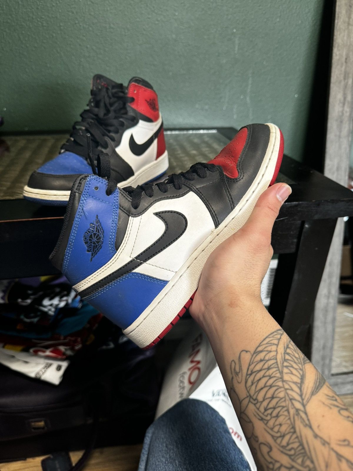 Jordan Brand × Nike Jordan 1 ‘Top 3’ 2016 Size US 5.5 / EU 38 - 7 Thumbnail