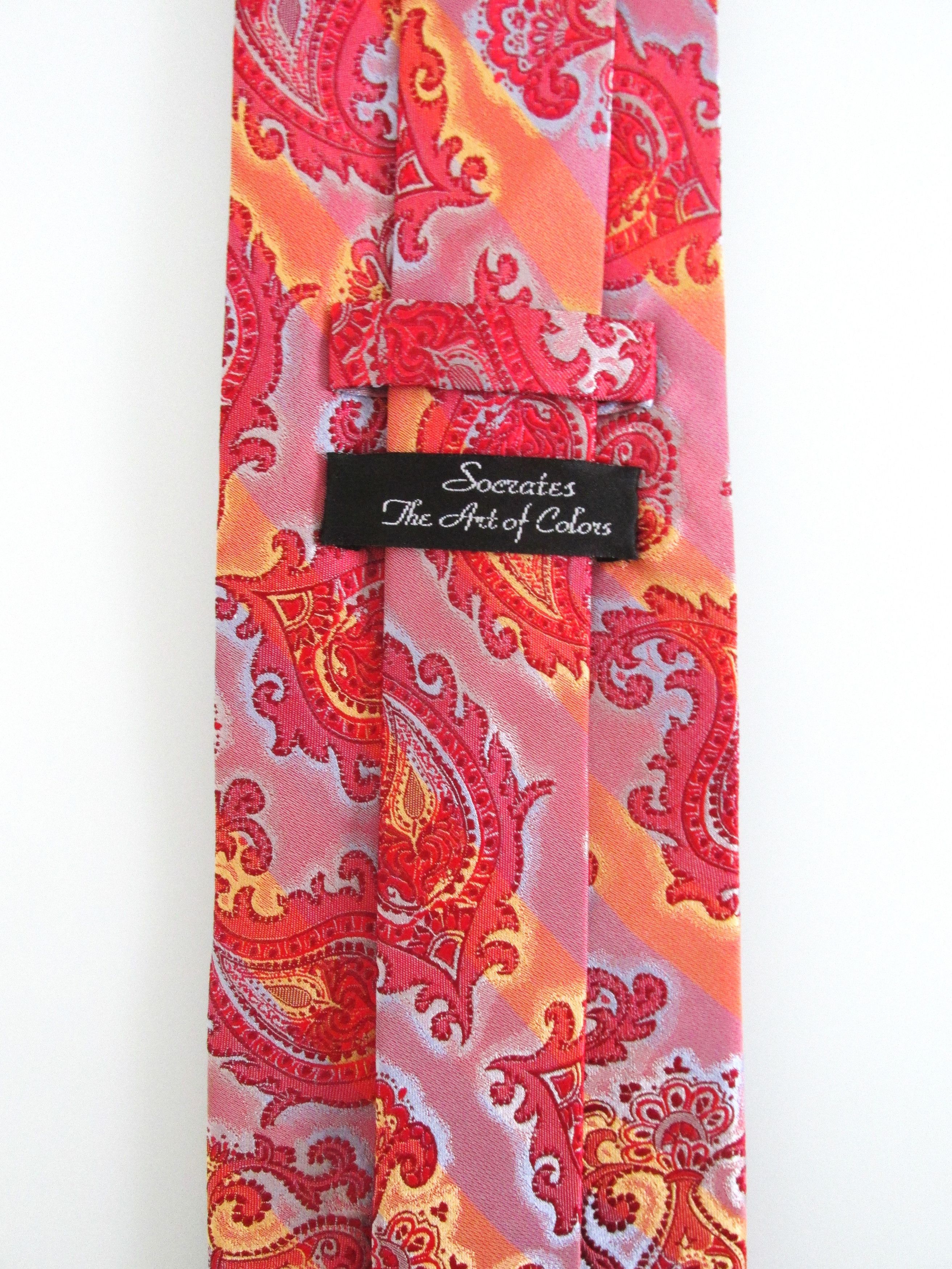 Other Socrates (NWOT) Men's Silk Tie & Pocket Square Set Size ONE SIZE - 5 Thumbnail