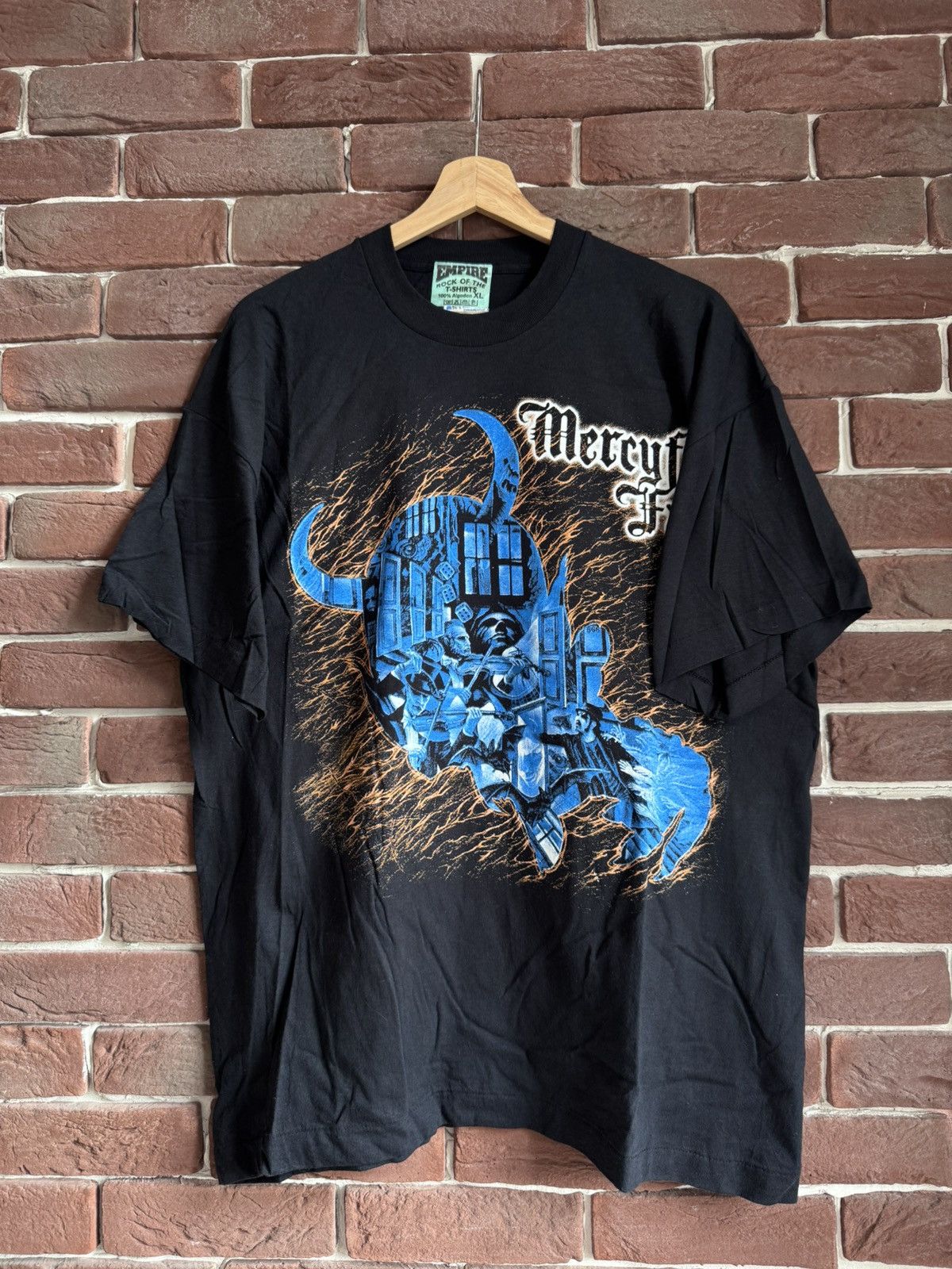 Band Tees Vintage Mercyful Fate 90s Metal Band Tee Death Hype Rare Size US XL / EU 56 / 4 - 1 Thumbnail