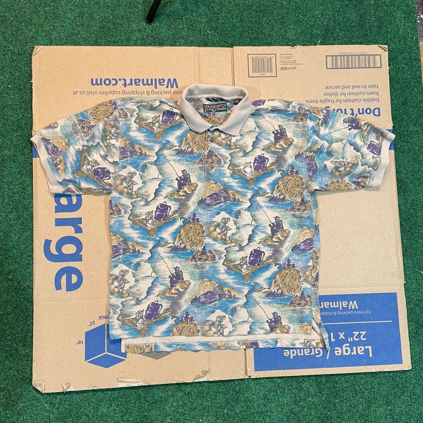 Jansport 90s jansport all over print Size US XL / EU 56 / 4 - 2 Thumbnail