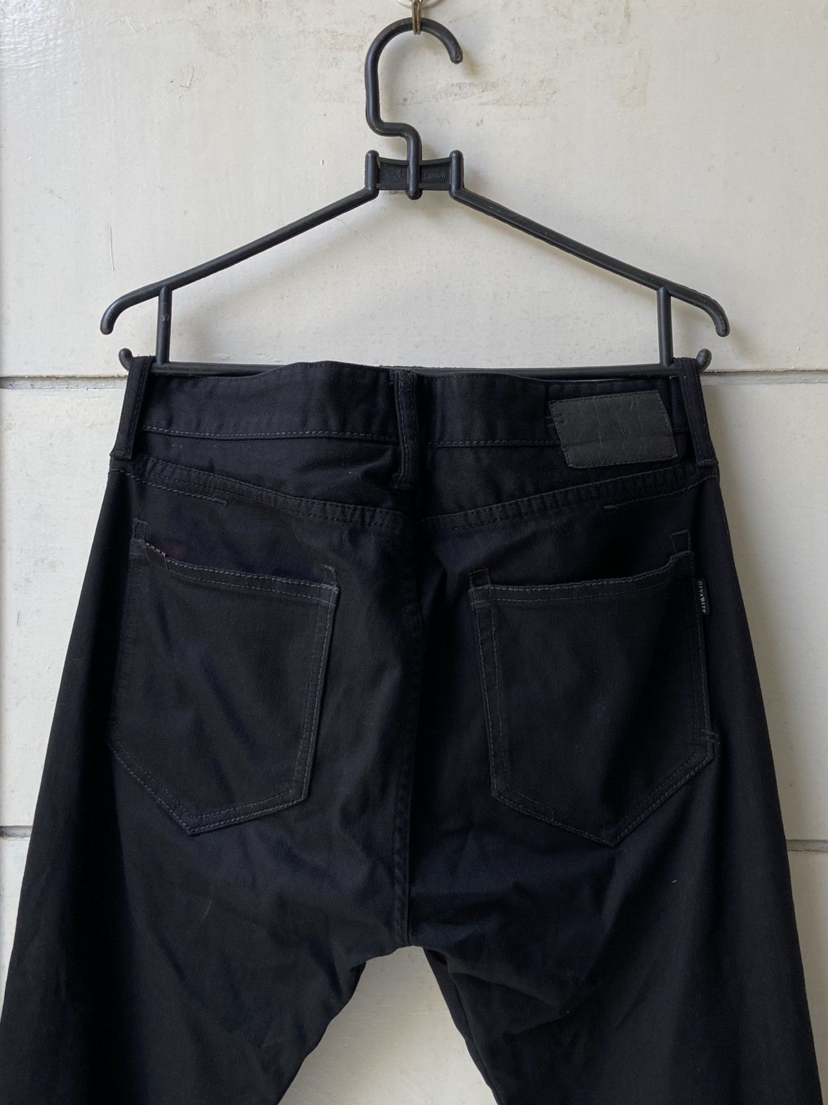 CIVARIZE × Tornado Mart CIVARIZE Black Pants Zipper Patterned Size US 31 - 7 Thumbnail