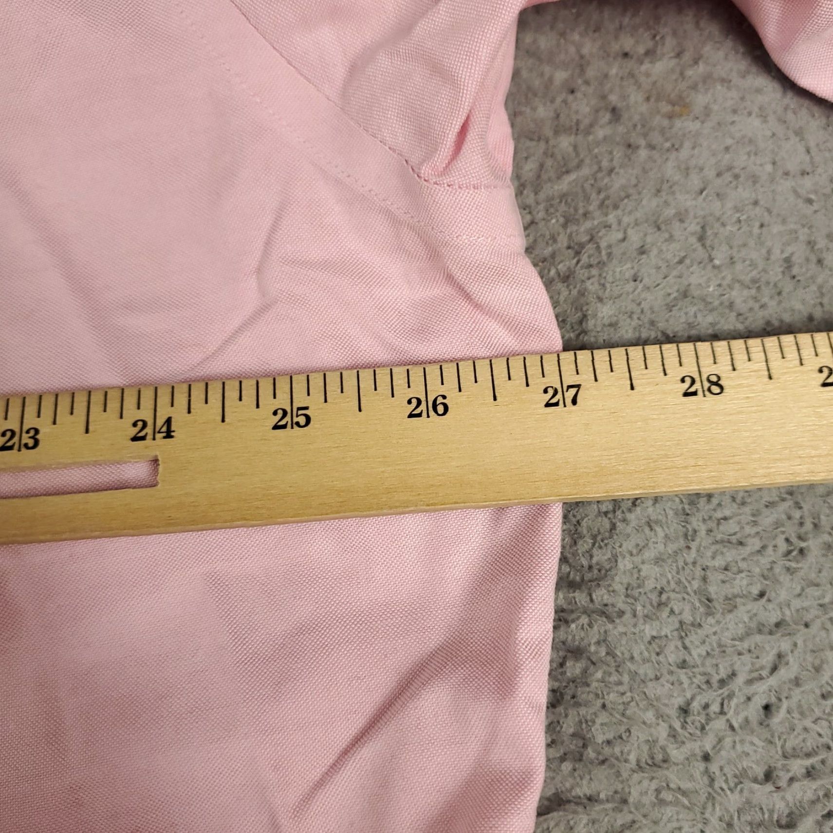 Brooks Brothers Brooks Brothers Dress Shirt Mens Size 17 Pink Long Sleeve Button Up Classic Size 46R - 5 Thumbnail