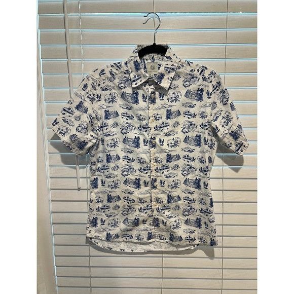 Taylor Stitch Taylor Stitch Mens Short Sleeve Button Down Shirt Size 38 S Size US S / EU 44-46 / 1 - 1 Thumbnail