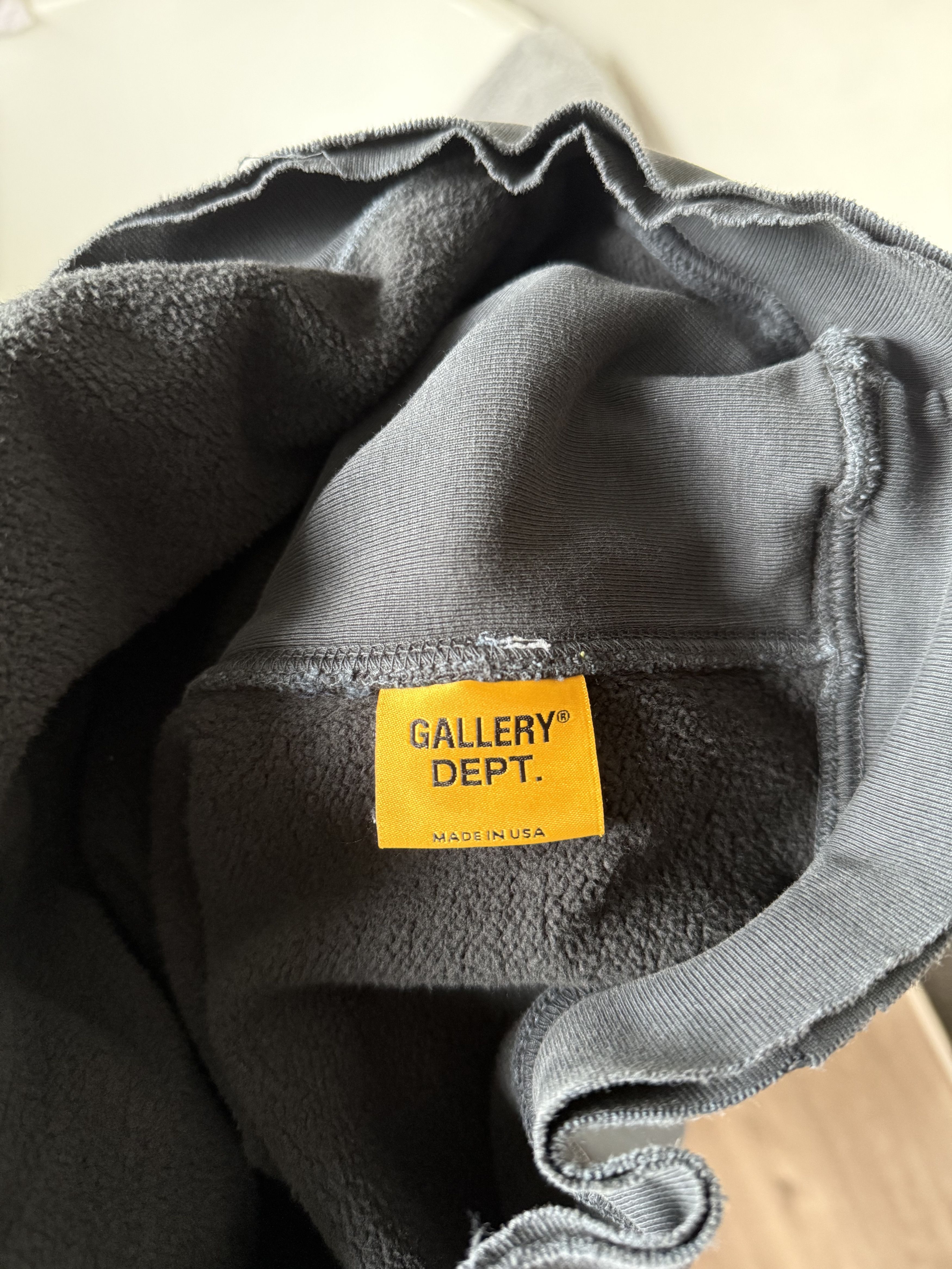 Gallery Dept. o1rshd1 Field Graphic Hoodie in Black Size US L / EU 52-54 / 3 - 4 Thumbnail