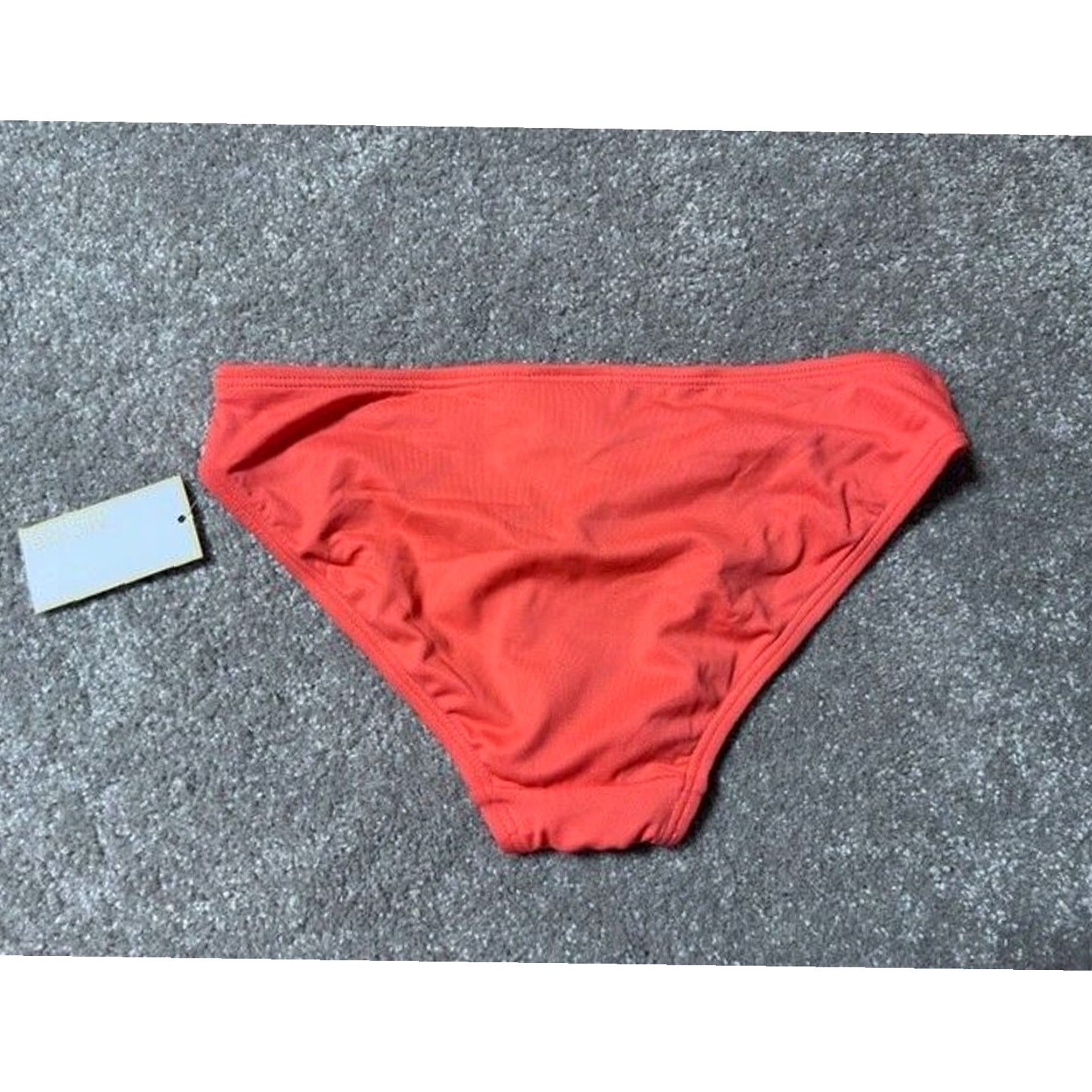 Michael Kors Michael Kors Bikini Bottom XS Bright Coral Retro 80s 90s Y2K Chic Swim Designer Women XS Solid Nylon Spandex Hand Wash Only Size 26" / US 2 / IT 38 - 2 Thumbnail