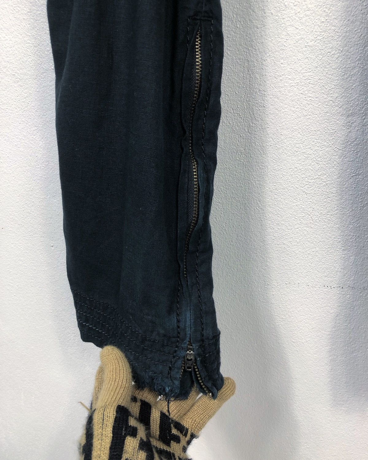 BUFFALO BOBS Rare Buffalo Bobs Noir Punk Bondage Cargo Pants Size US 30 / EU 46 - 9 Thumbnail