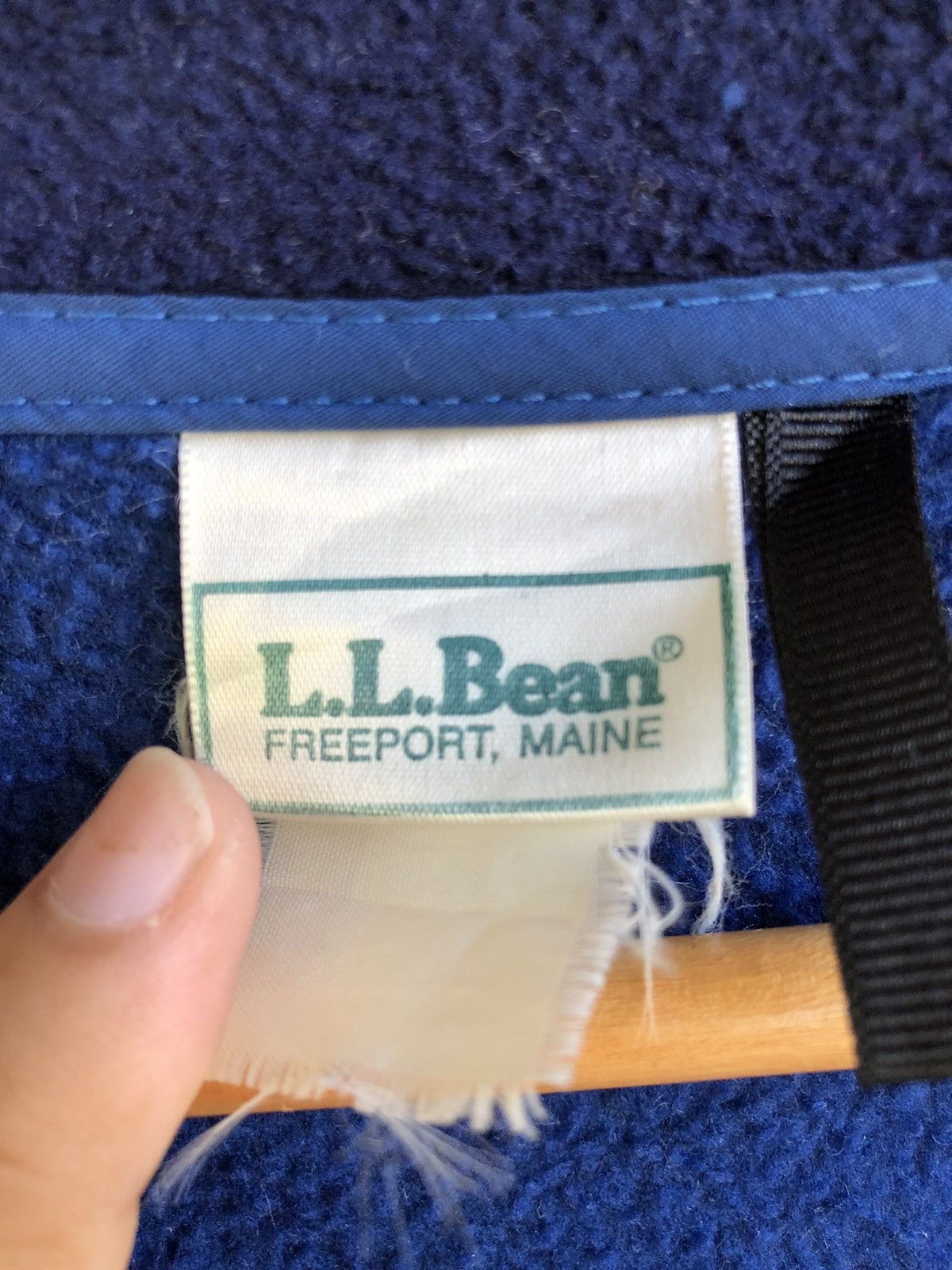 L.L. Bean Vintage LL BEAN deep pile Sherpa fleece jacket Size US M / EU 48-50 / 2 - 6 Thumbnail