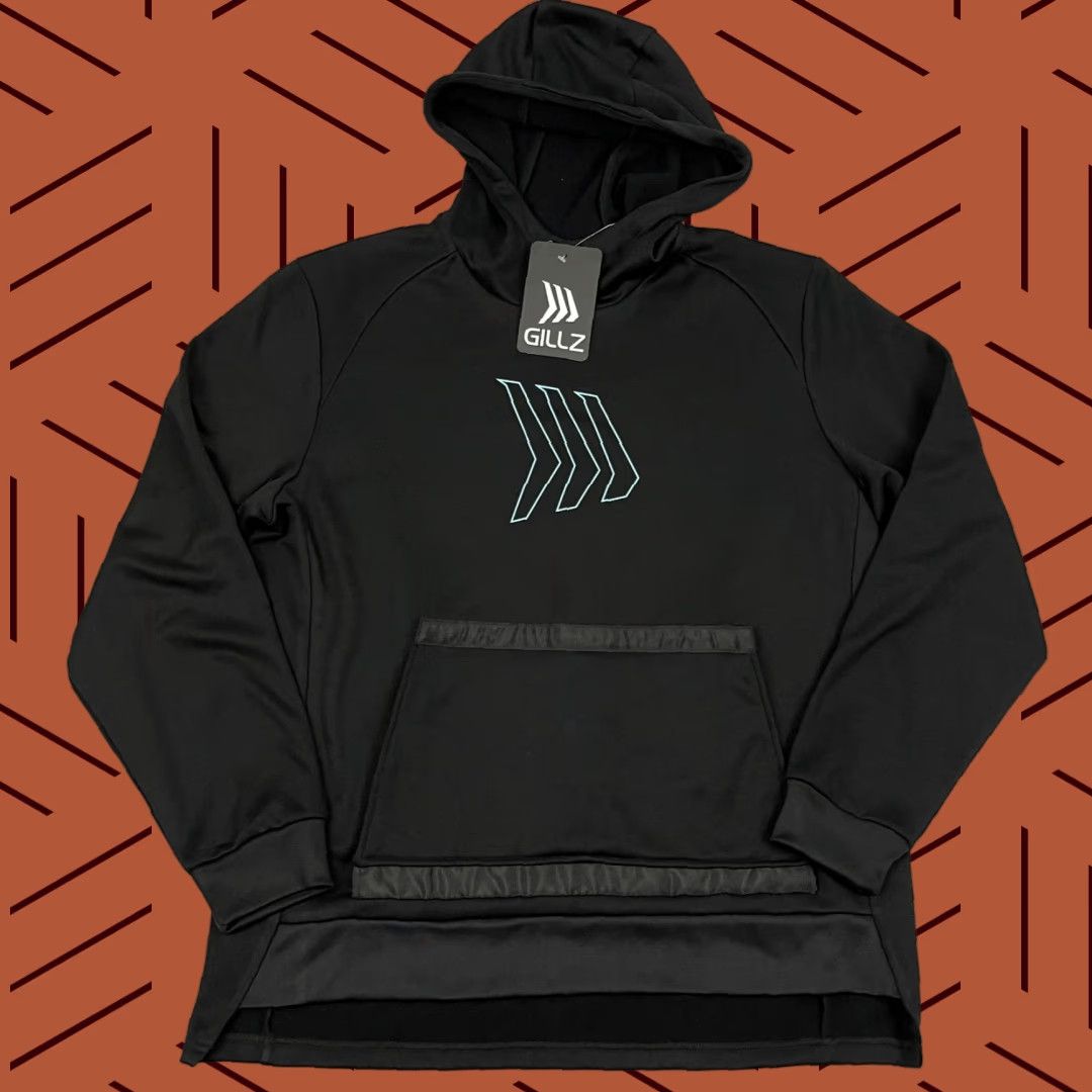 Vintage Gillz Versa Hoodie Men L Black Fleece Front Storage Pouch Handwarmer NEW Size US L / EU 52-54 / 3 - 1 Thumbnail