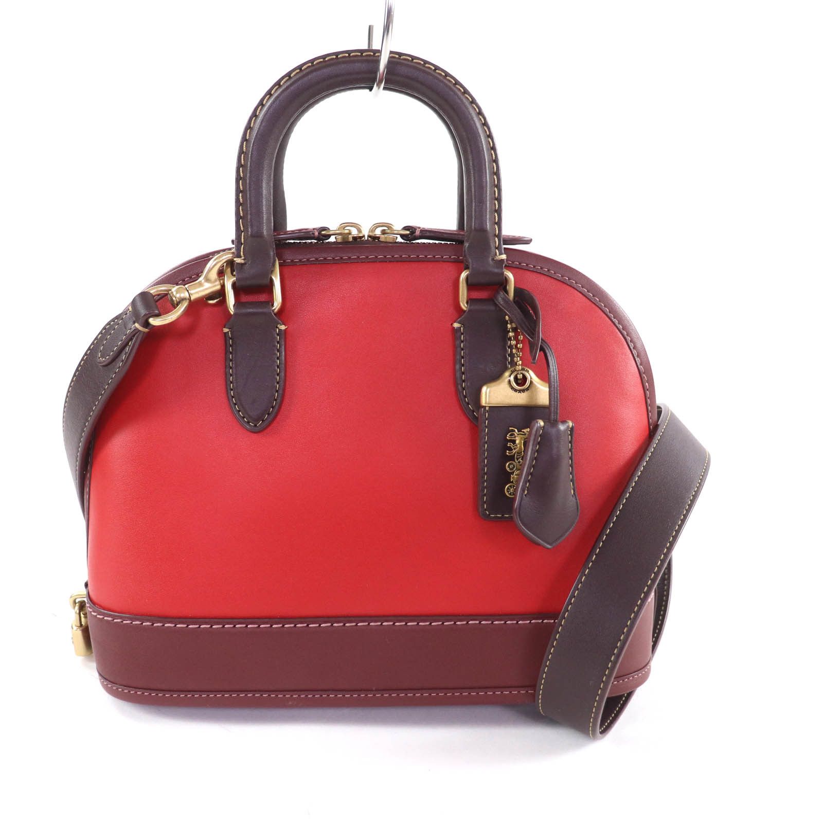 Coach COACH Revel Leather 2way Bag Leather Handbag CC412 DUTY FREE for USA