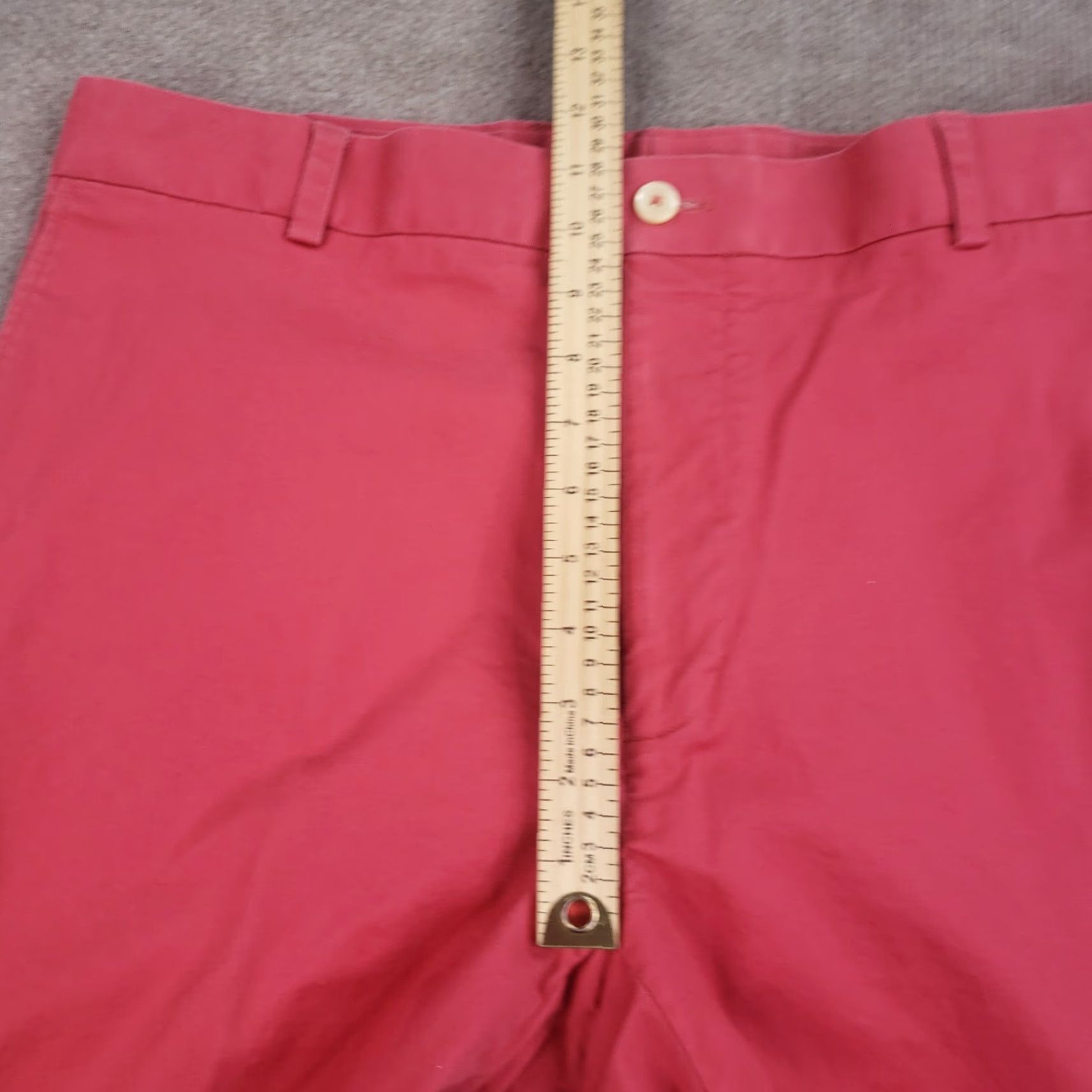 Southern Tide Southern Tide Mens Chino Pants 36x25 Extra Large Pink Straight Leg Size US 36 / EU 52 - 6 Thumbnail