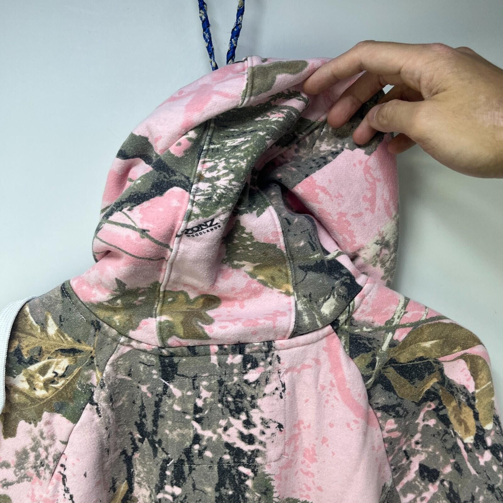 Cabelas Vintage Cabela's Tree Camo Hoodie Womens Medium Size M / US 6-8 / IT 42-44 - 9 Thumbnail