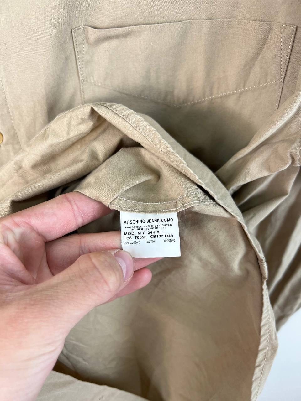 Moschino Moschino Jeans vintage Shirts size L Size US L / EU 52-54 / 3 - 5 Thumbnail