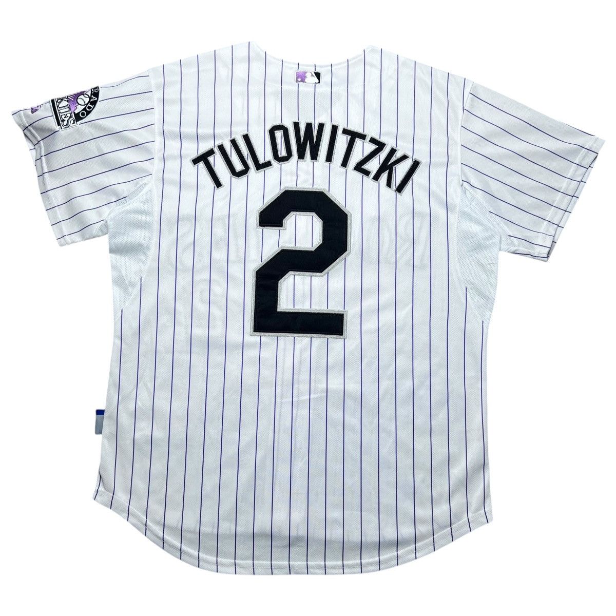 Majestic MLB Colorado Rockies Troy Tulowitzki Majestic Men’s Jersey Size US XL / EU 56 / 4 - 2 Thumbnail