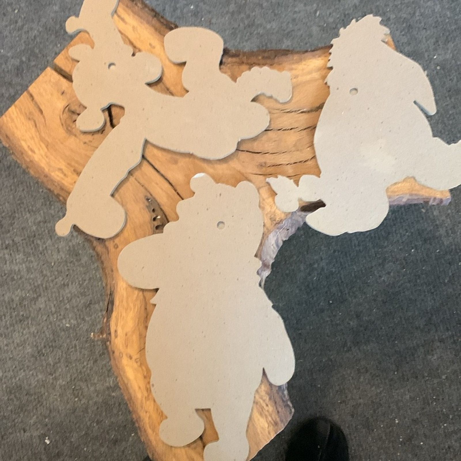 Disney 3 Early Disney Pooh,Tigger,Eeyore large wall plaques decor Size ONE SIZE - 6 Thumbnail