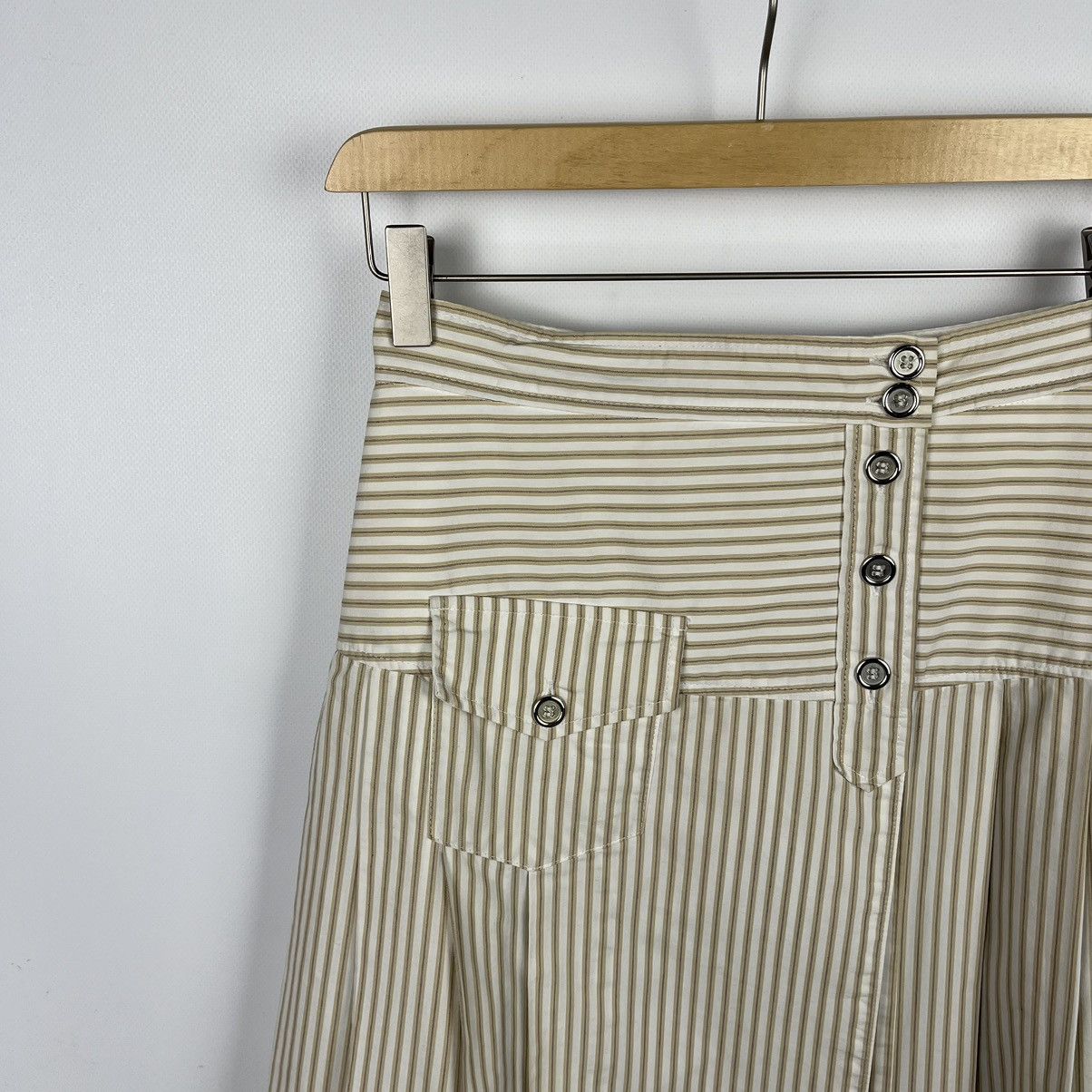 Dolce & Gabbana Ladies Dolce & Gabbana Y2K Stripped Midi Skirt Size 28" / US 6 / IT 42 - 5 Thumbnail