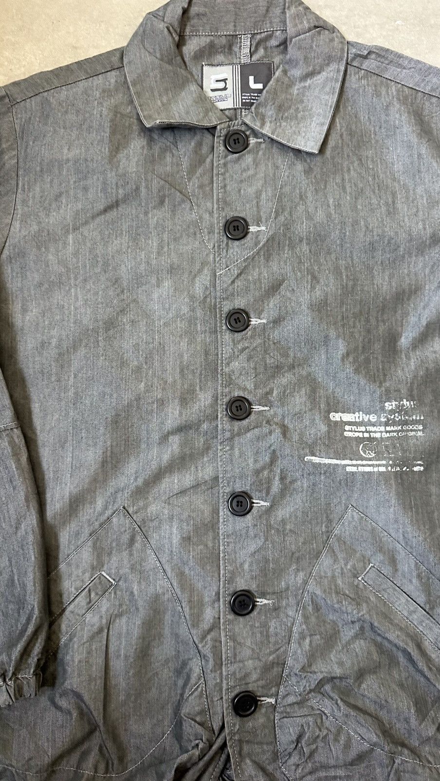 Vintage VINTAGE JAPANESE STYLUS DENIM SERIES OUTERWEAR Size US L / EU 52-54 / 3 - 2 Thumbnail