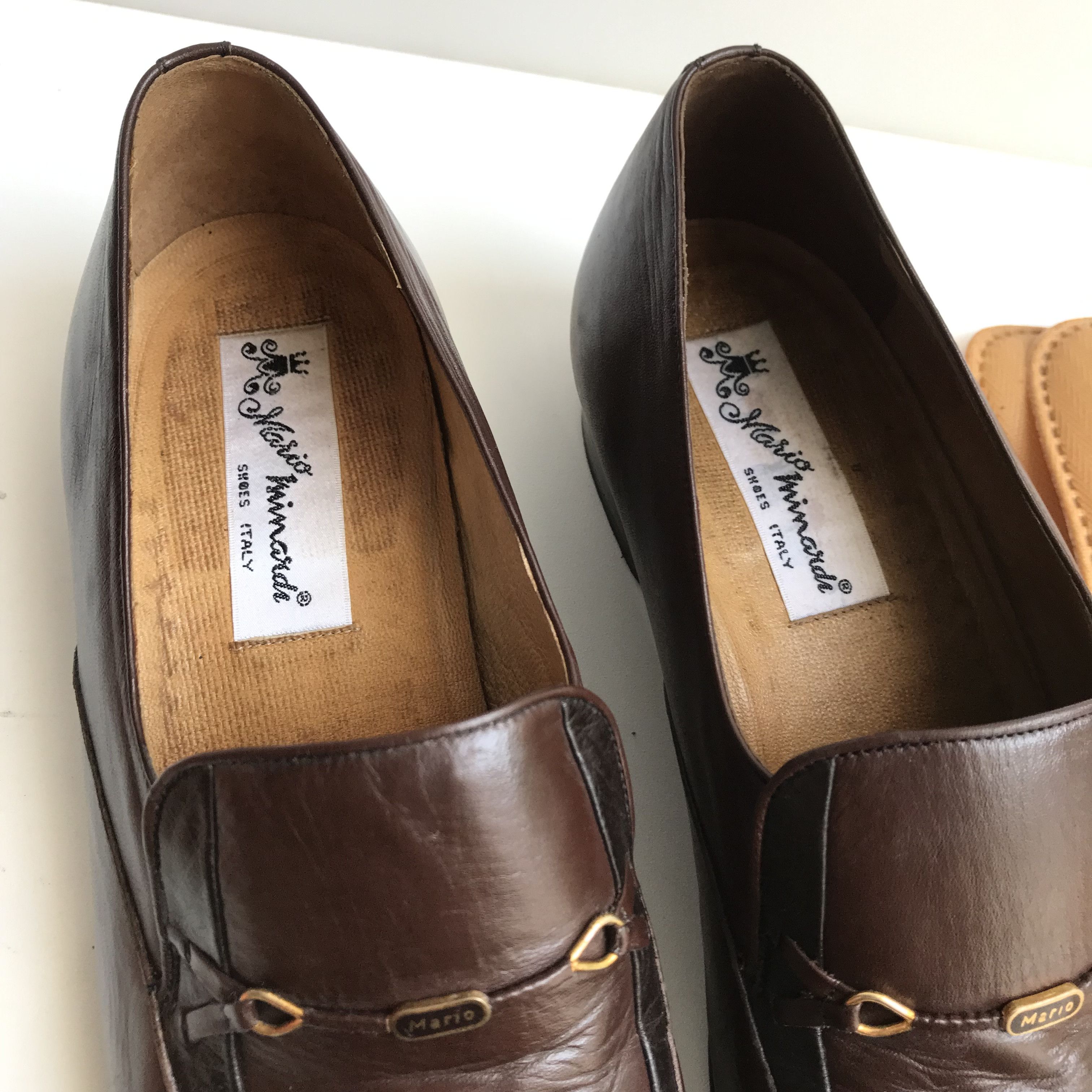 Designer Vintage Mario Minardi italian Penny Loafer Tassle brown Size US 8 / EU 41 - 10 Thumbnail