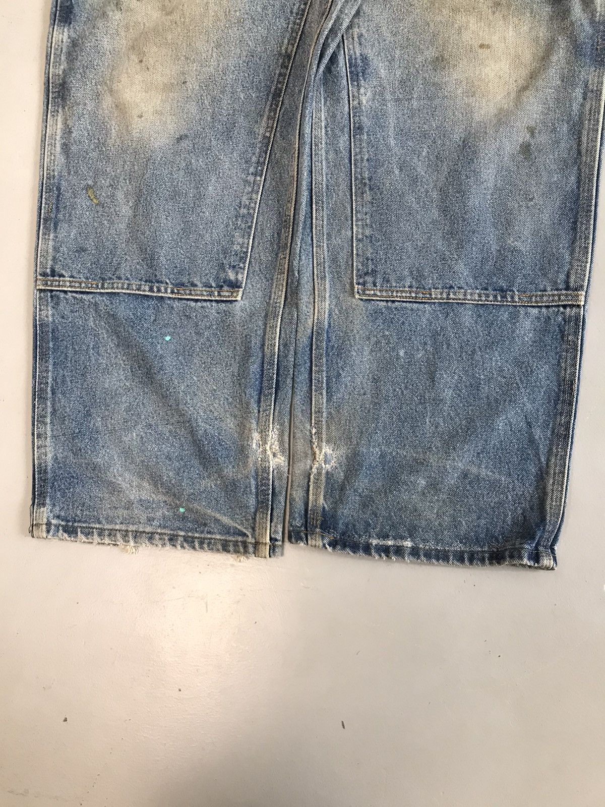 Carhartt Vintage sunfade double knee denim Size US 42 / EU 58 - 2 Thumbnail