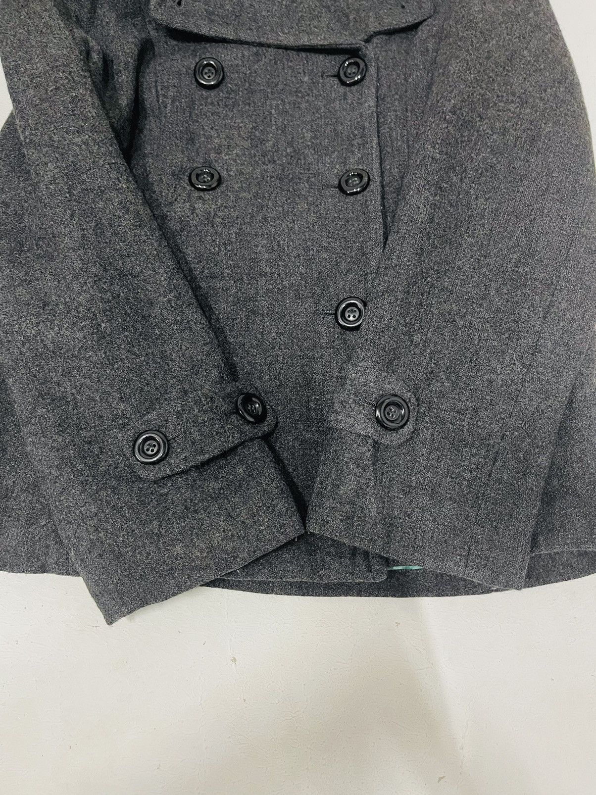 Japanese Brand × Vintage Tasse Tasse Double Breast Jacket Size S / US 4 / IT 40 - 6 Thumbnail