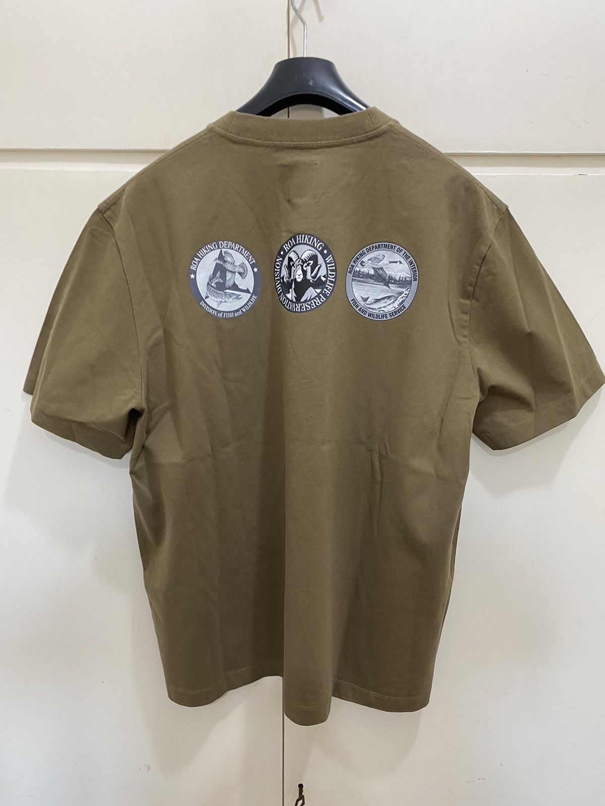 ROA Division ROA T-shirt, size L, brown with prints, new Size US L / EU 52-54 / 3 - 10 Thumbnail