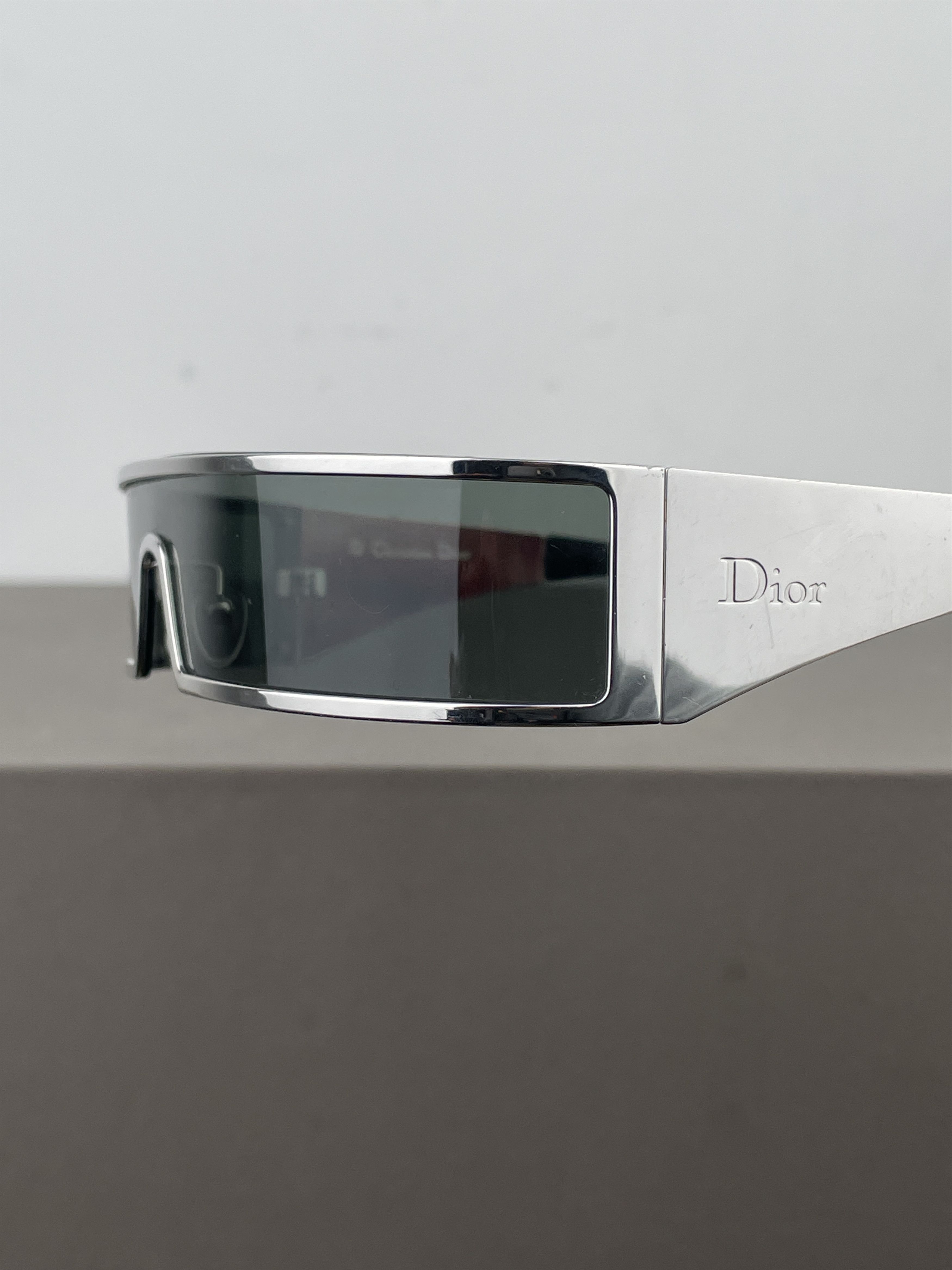 Dior Dior by Galliano SS03 Punk Wrap Mask Sunglasses Size ONE SIZE - 10 Thumbnail