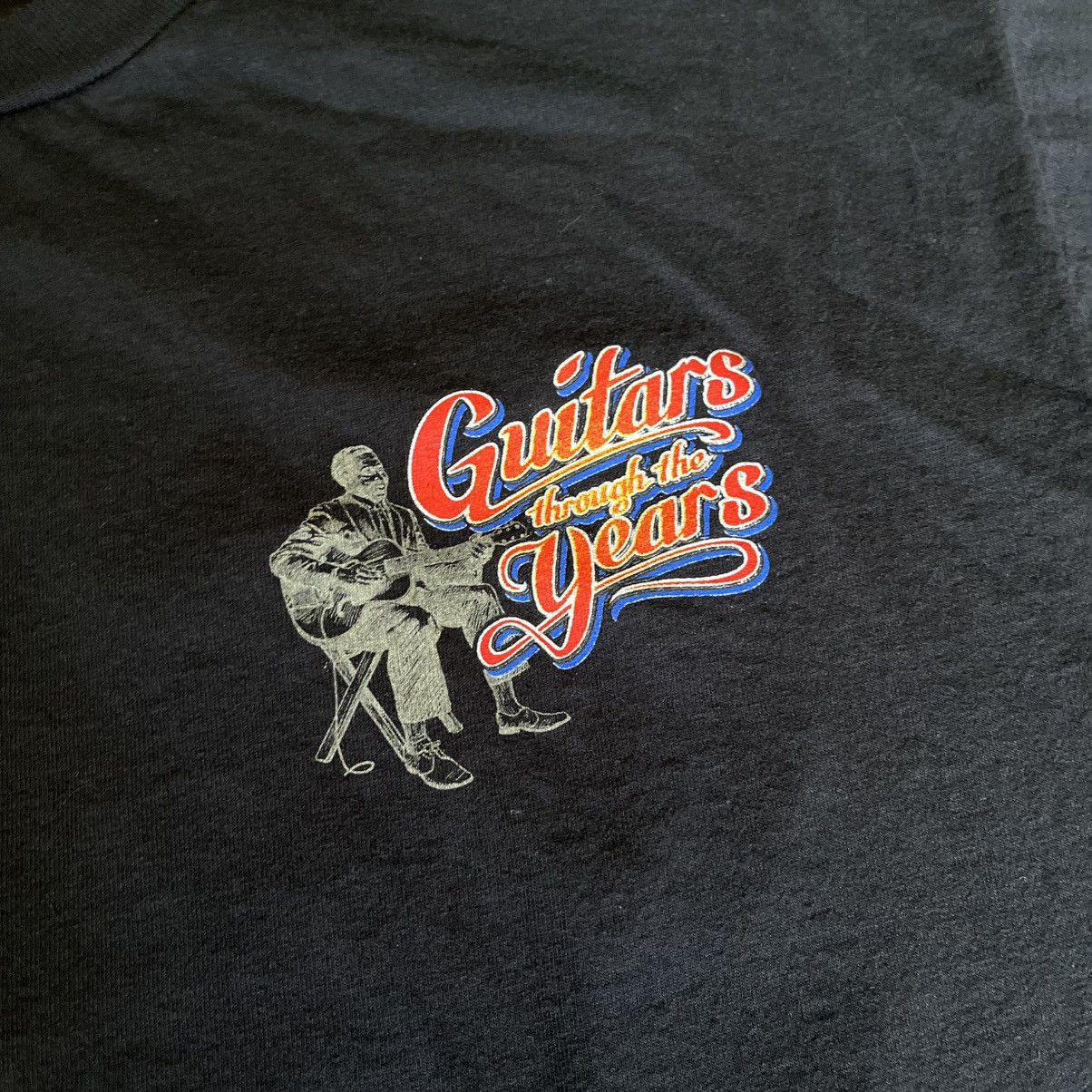 Band Tees × Vintage Vintage 1998 Guitars Through the Years Band Graphic T Shirt Size US XL / EU 56 / 4 - 7 Thumbnail