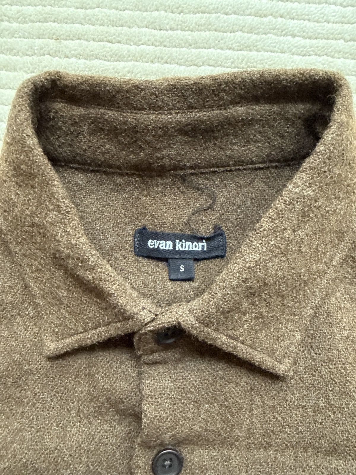 Evan Kinori Wool Gauze Big Shirt Size US S / EU 44-46 / 1 - 2 Thumbnail