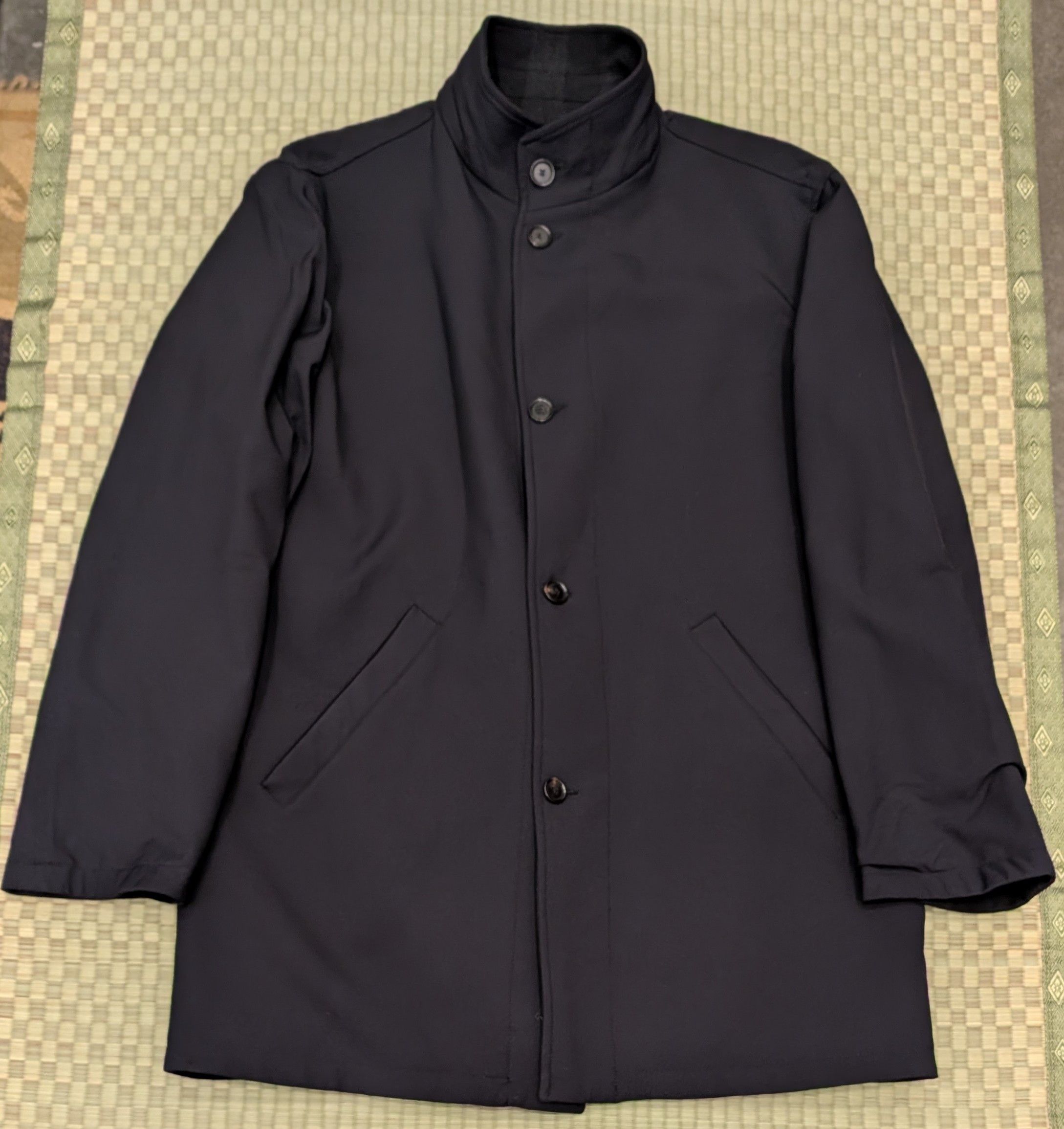 Zanella Zanella Reversible Wool Tech Car Coat Made in Italy Size US S / EU 44-46 / 1 - 1 Thumbnail