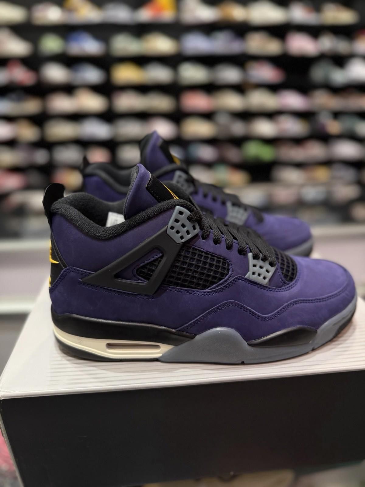 Jordan Brand Air Jordan 4 Retro Lakers "Imperial Purple" FV5029-500 (9.5) Size US 9.5 / EU 42-43 - 6 Thumbnail