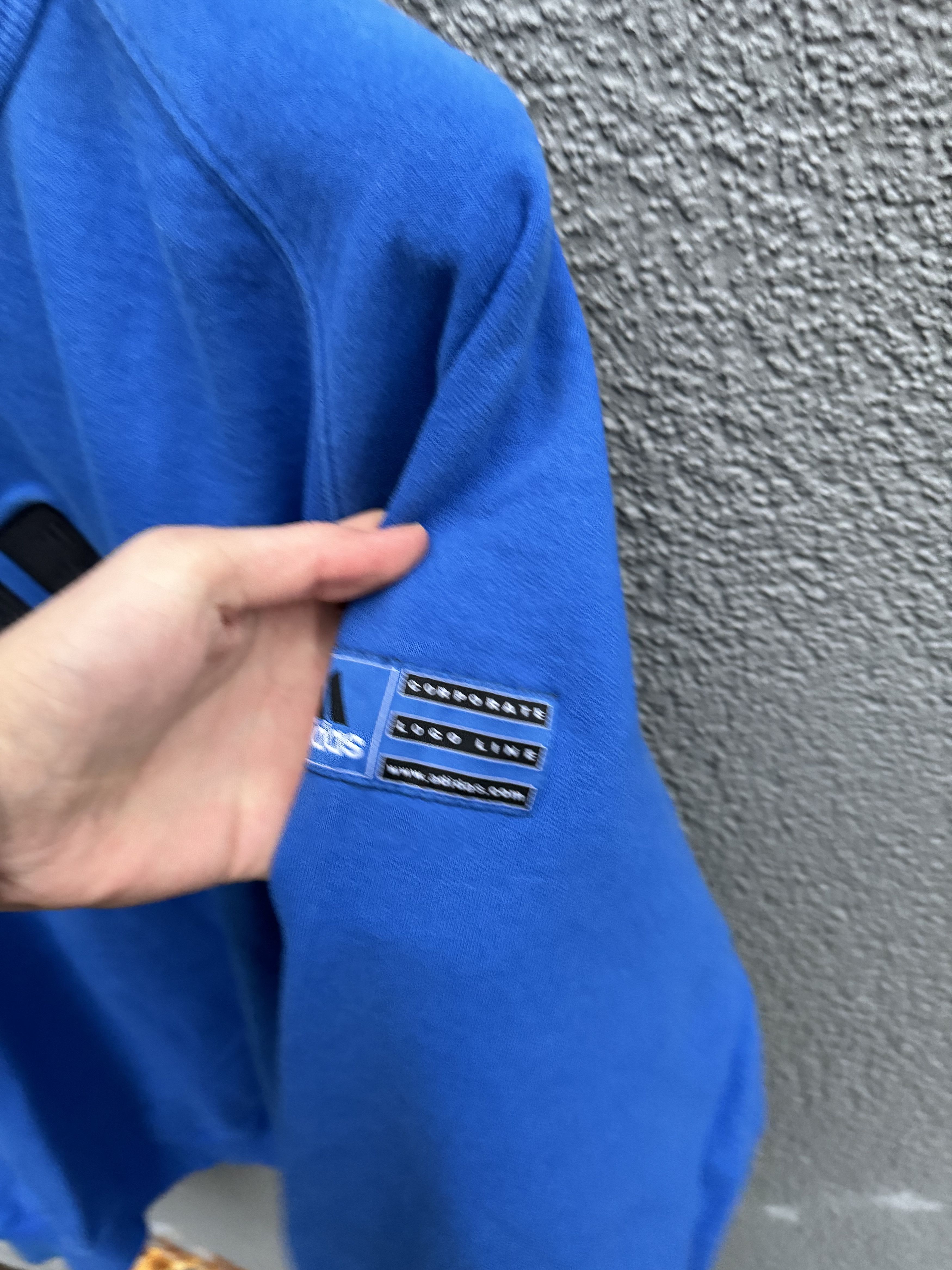 Adidas × Vintage Vintage Adidas Sweatshirt Big Logo Size US L / EU 52-54 / 3 - 4 Thumbnail