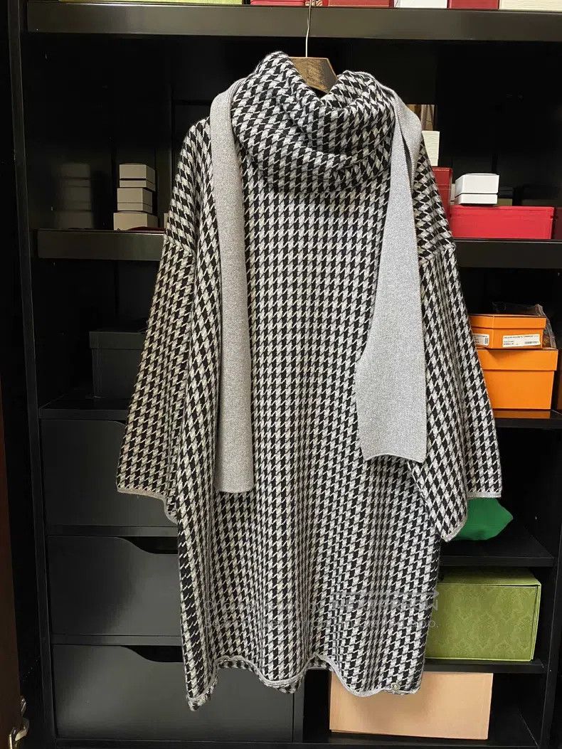 Hermes Hermes Full cashmere knitted dress coat, scarf, and shawl Size XS / US 0-2 / IT 36-38 - 5 Thumbnail