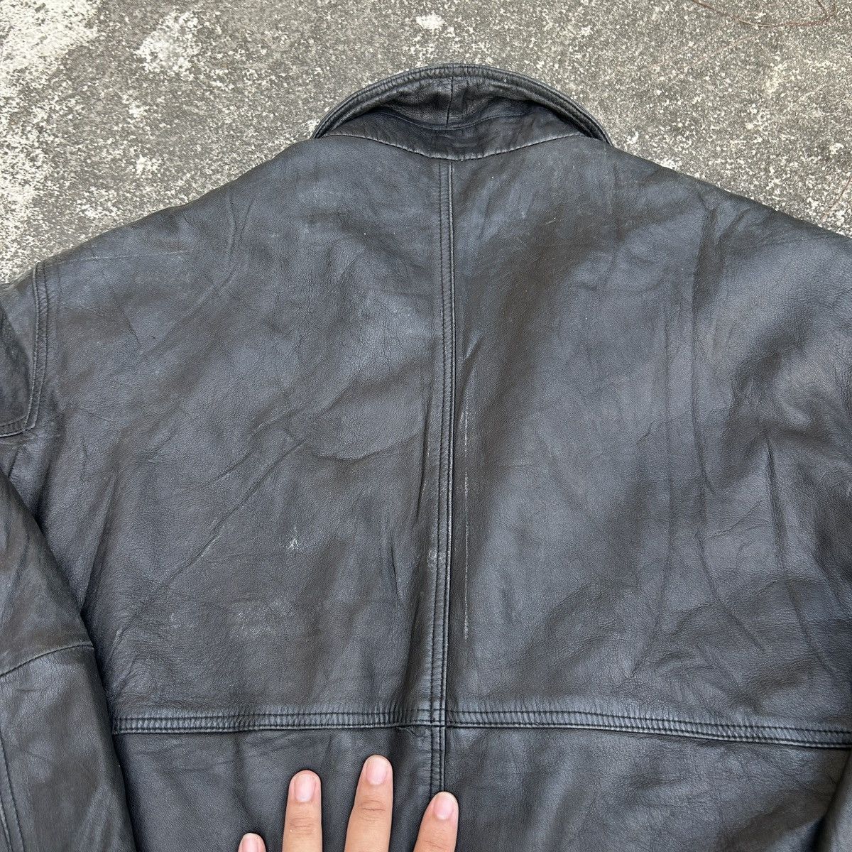 Burberry Vintage Burberry London Leather Jacket Size US M / EU 48-50 / 2 - 13 Thumbnail