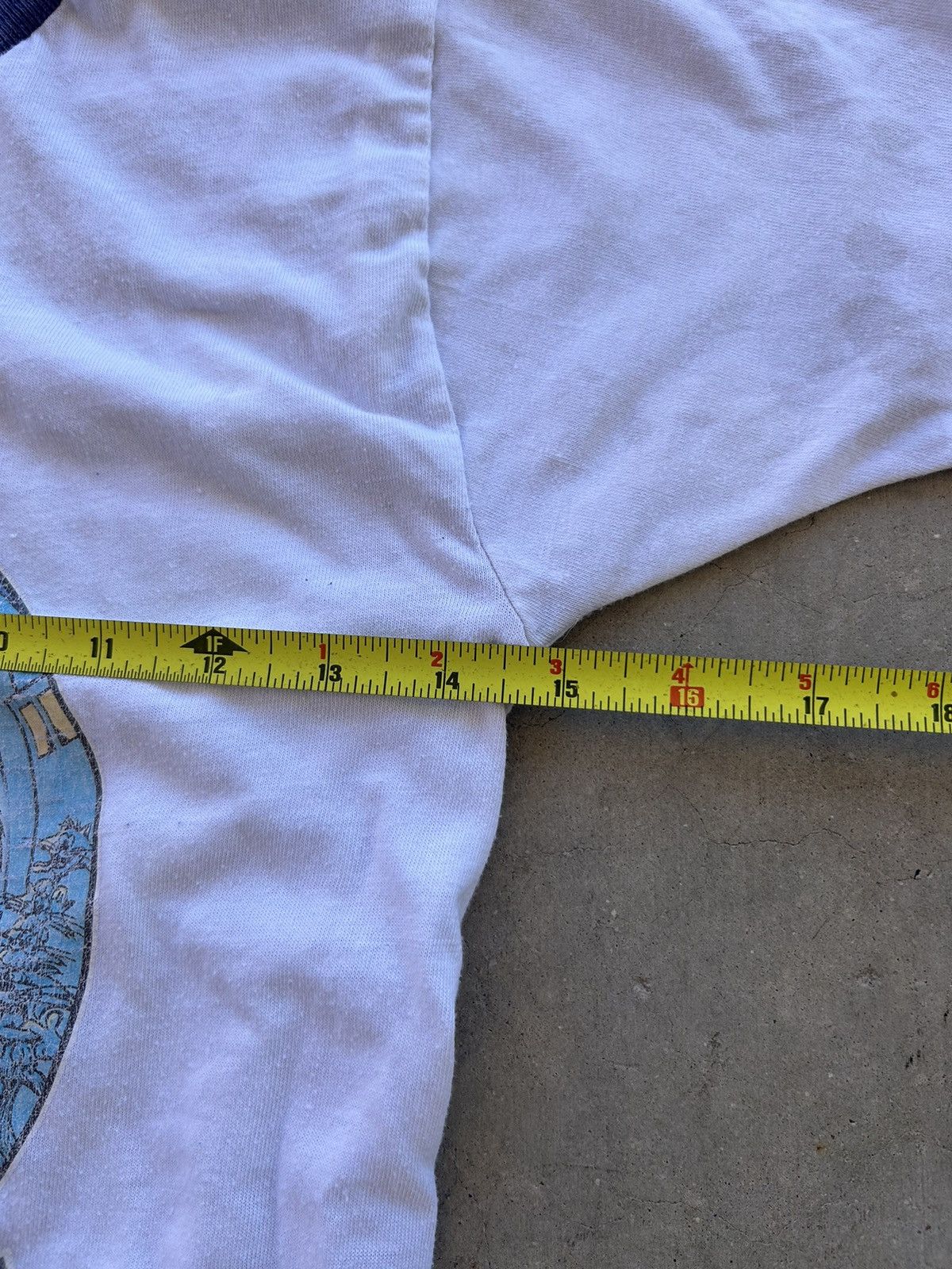 Vintage Vintage Single Stitch Rare Obscure Ringer T Shirt Size US XS / EU 42 / 0 - 8 Thumbnail