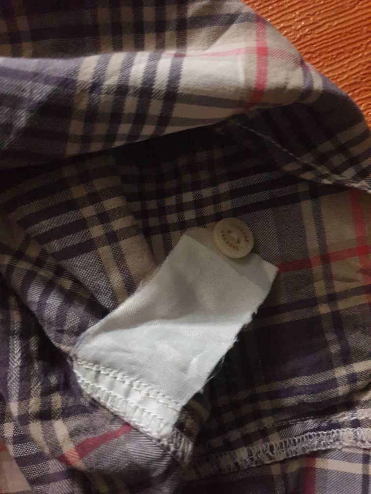Japanese Brand 💥Oshkosh classic checkered chambray shirt Size US M / EU 48-50 / 2 - 2 Thumbnail