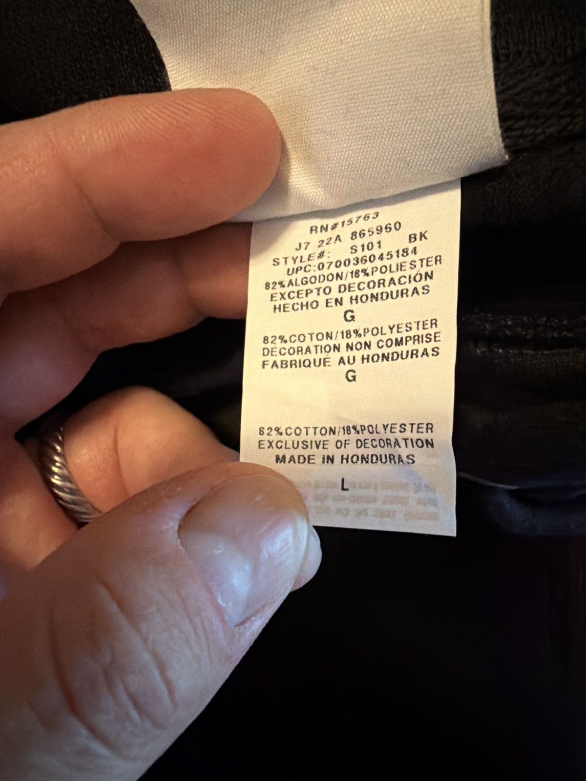 DENIM TEARS × Virgil Abloh Pyrex Tears Hoodie, Large BNWT Size US L / EU 52-54 / 3 - 4 Thumbnail